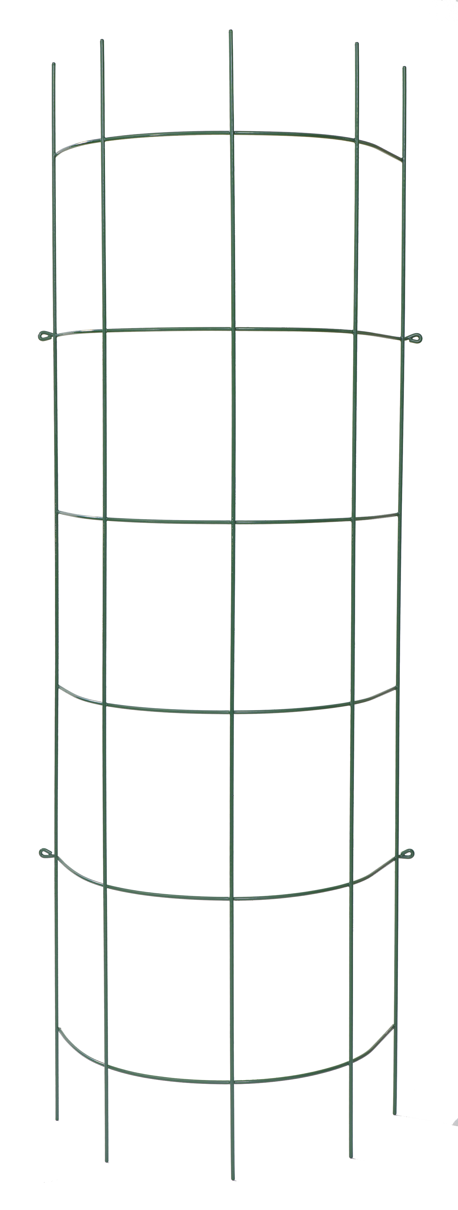 Trådspalje 20 rutor, 50x150cm Böjd, Grön