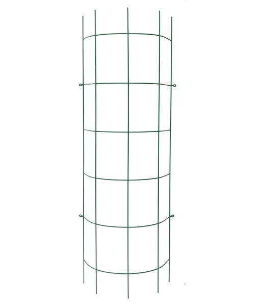 Trådspalje 20 rutor, 50x150cm Böjd, Grön