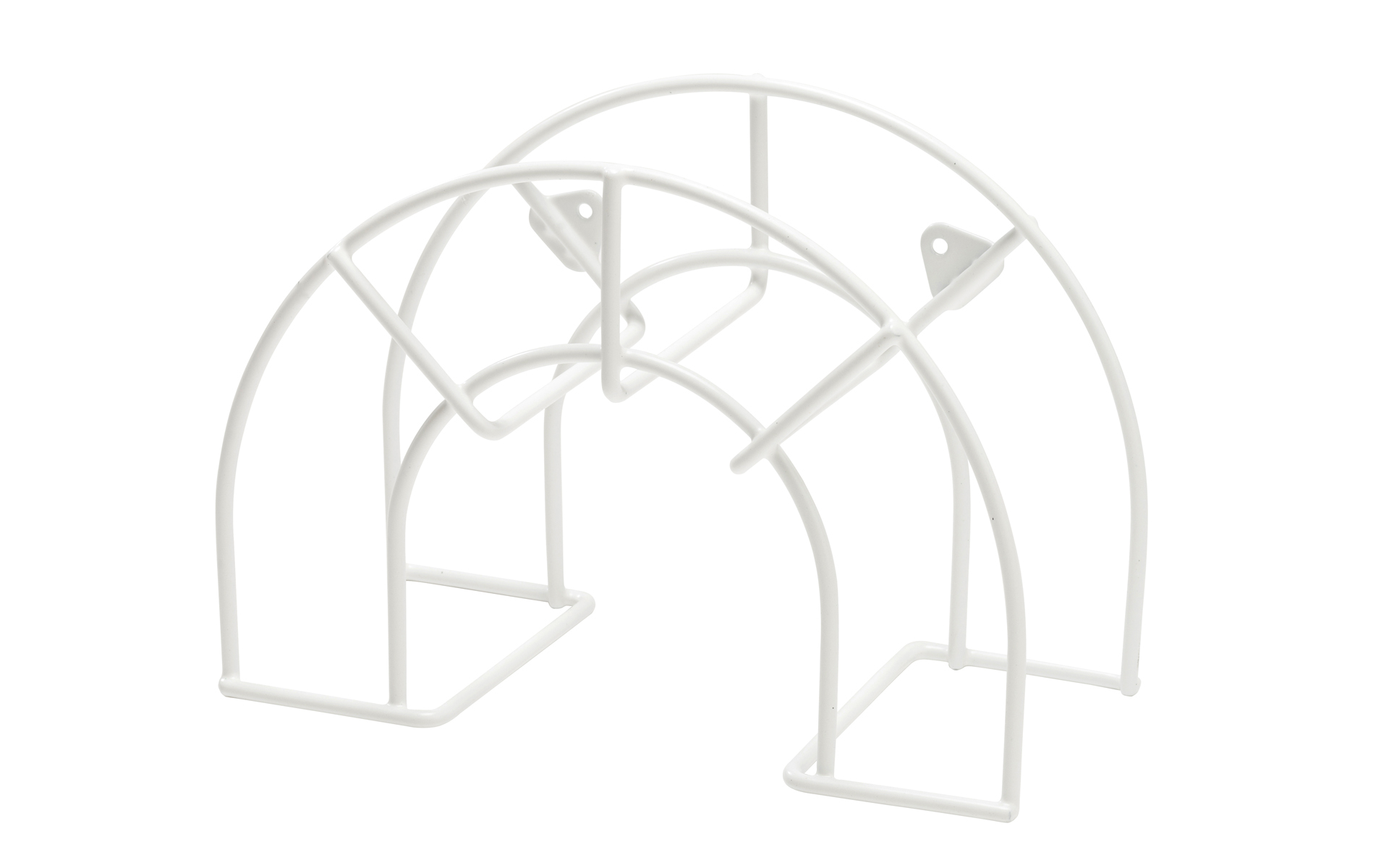 Slanghållare 30 m Vit