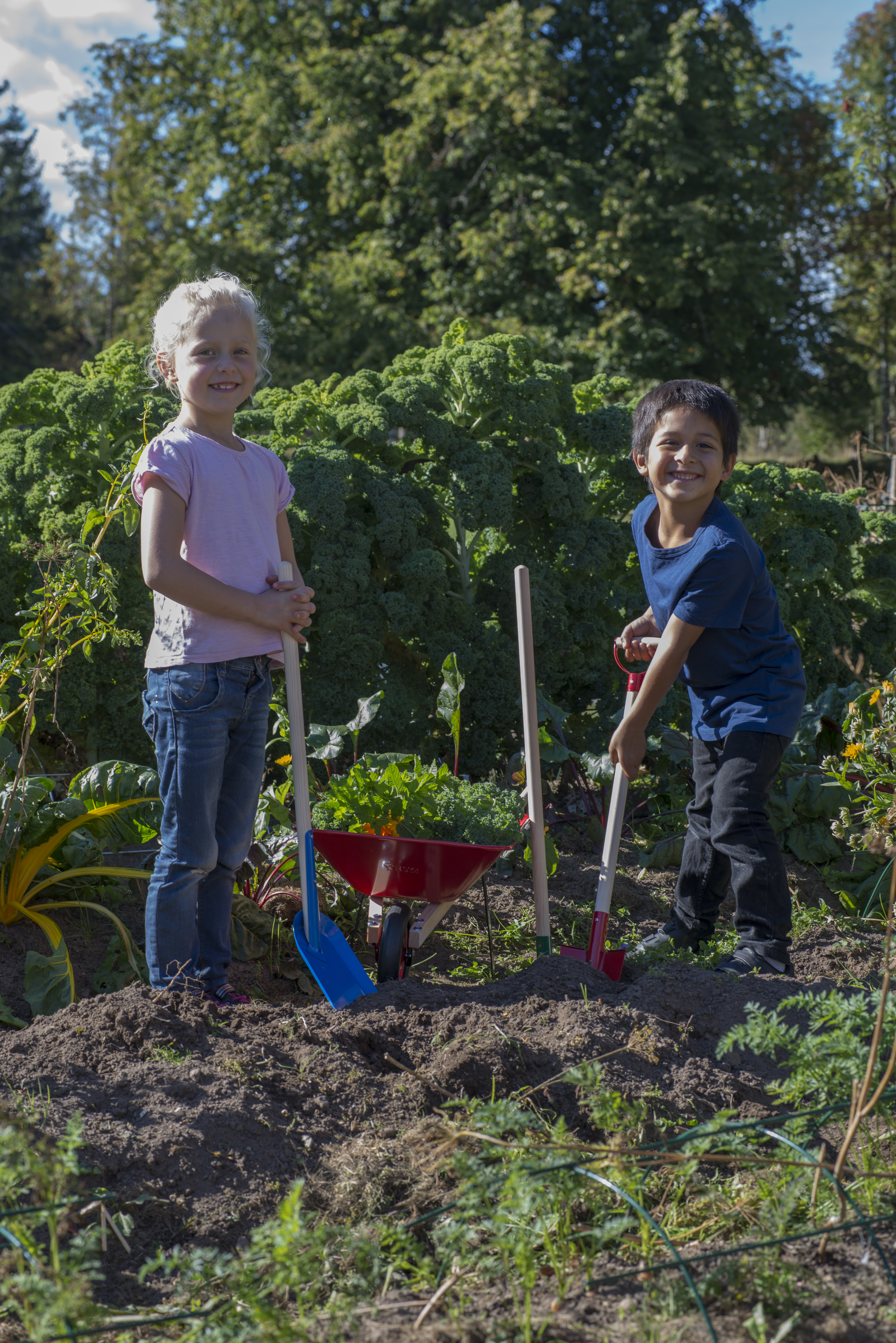 Minispade, metall 69 cm