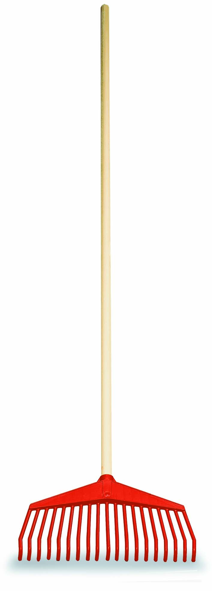 Lövräfsa Röd inkl skaft med EAN