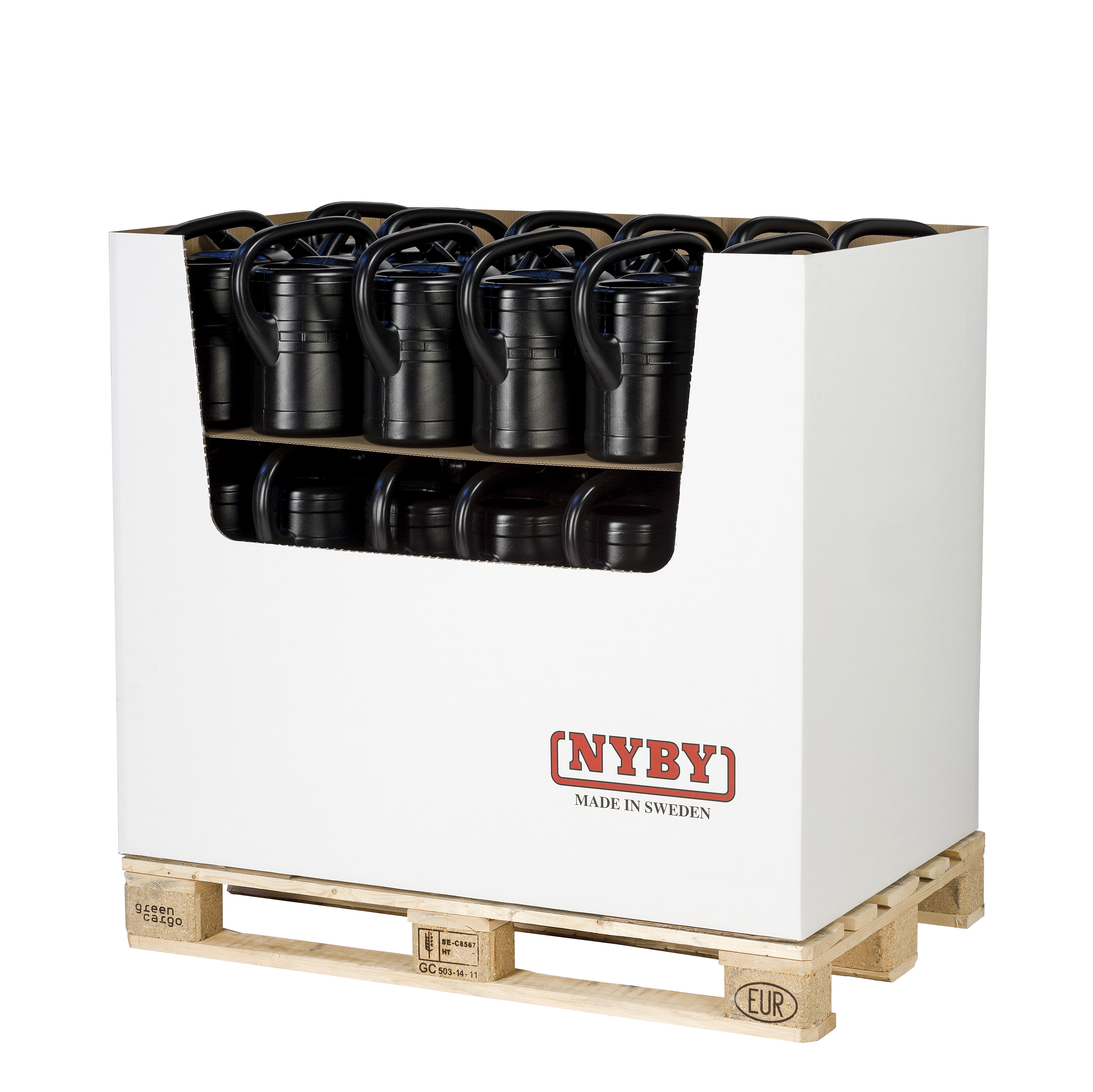 Vattenkanna 13 l Svart Display