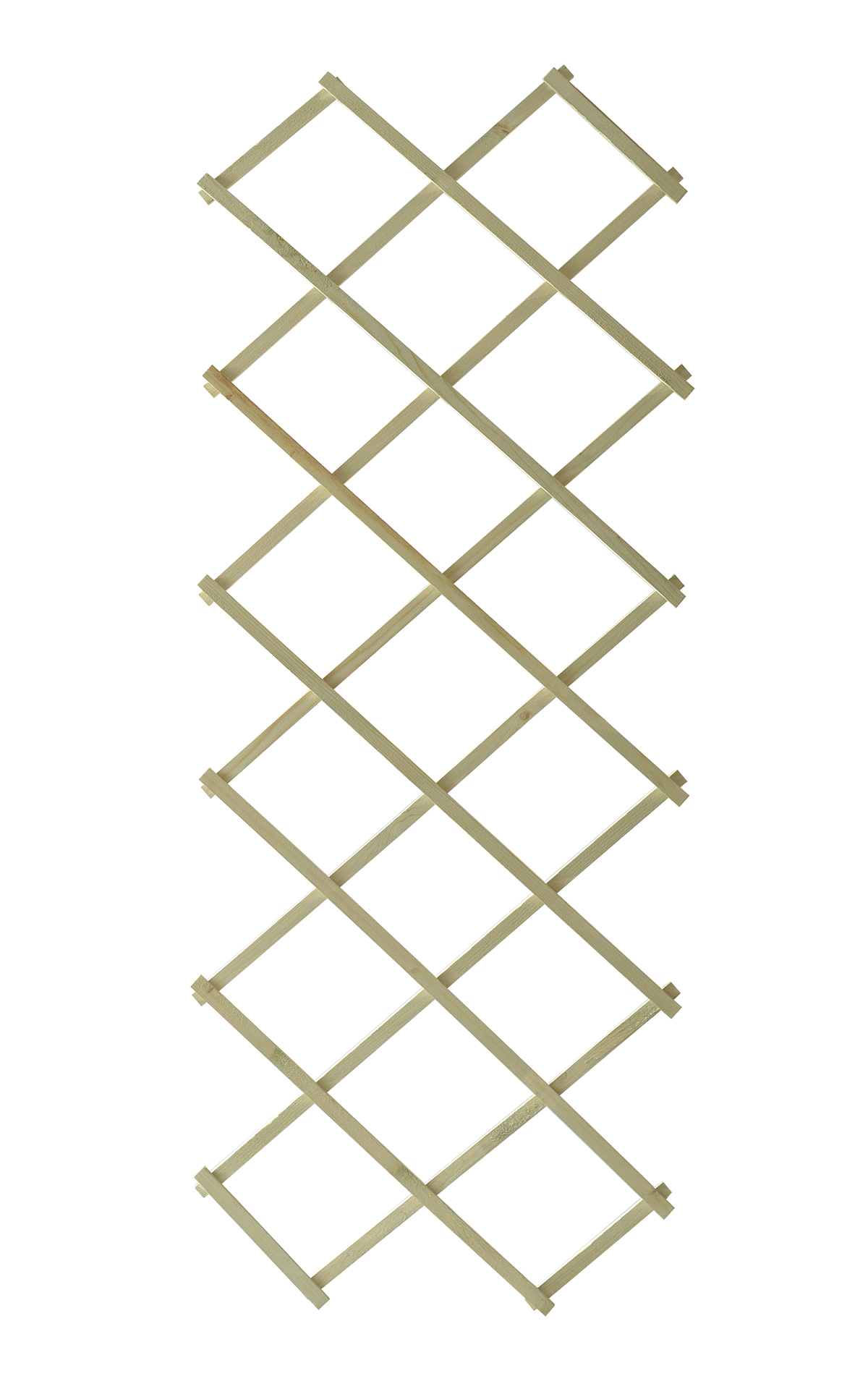 Träspalje 50x140, lätt grönbetsad