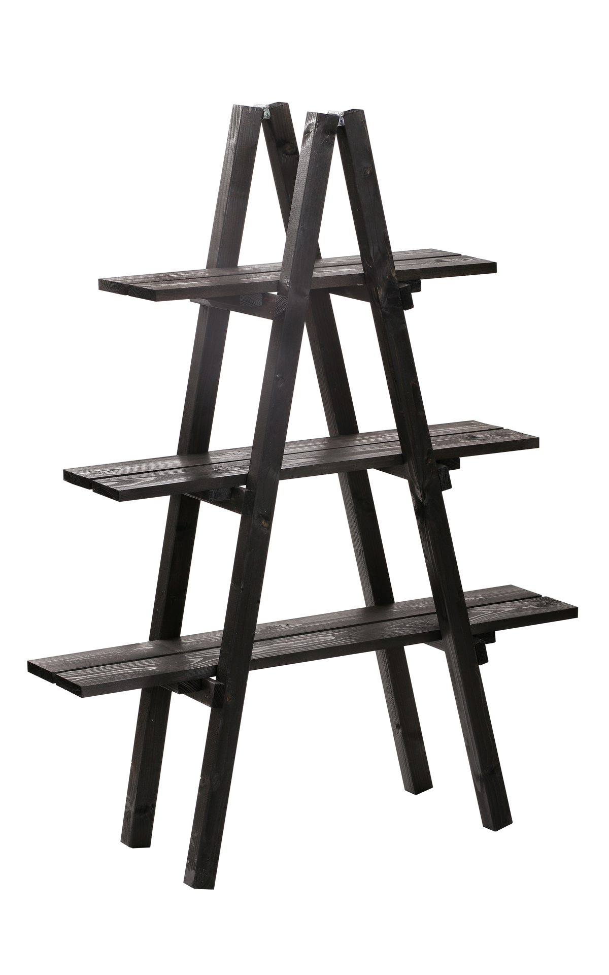 Växthylla 90x30x120cm, Svart