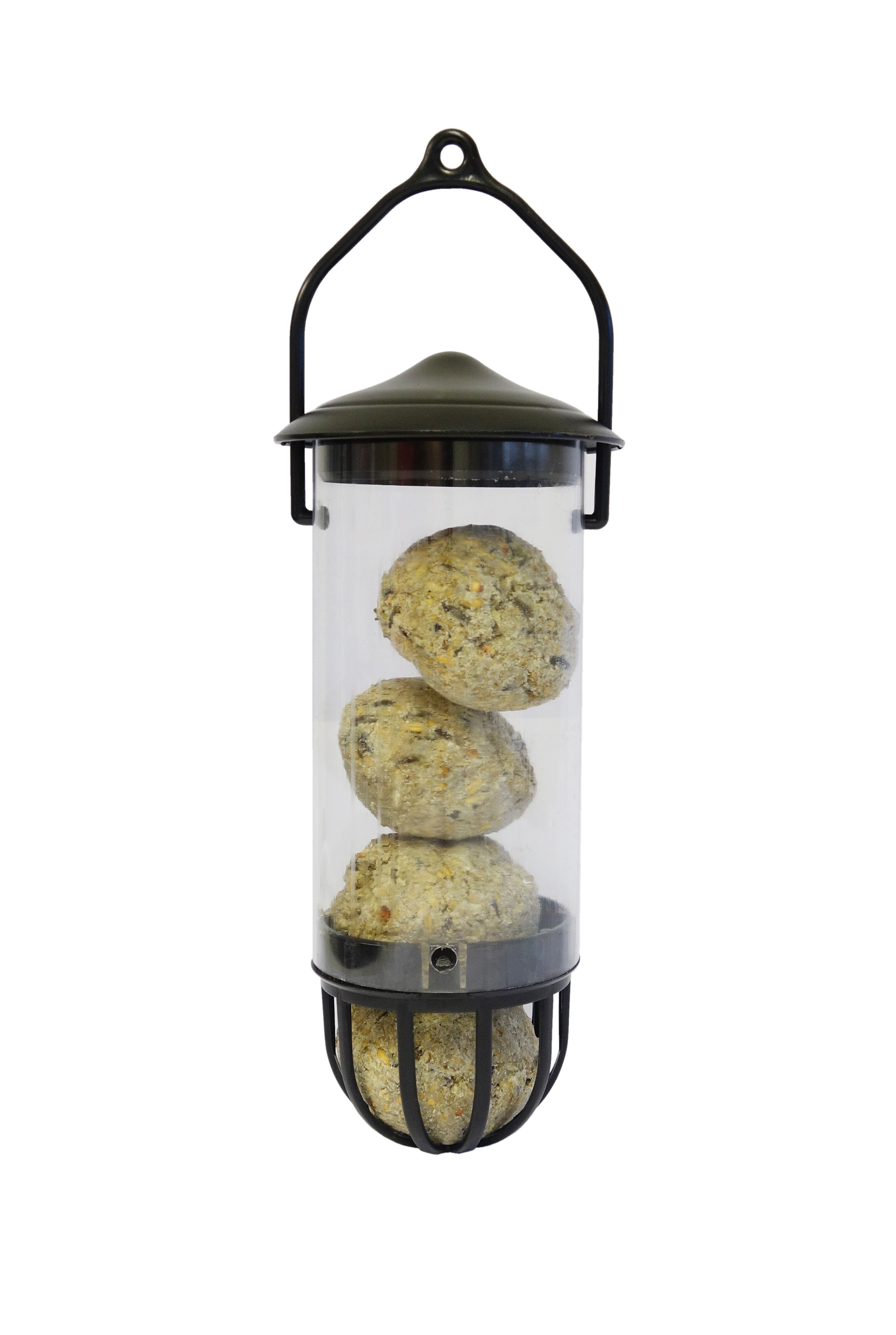 Fågelmatare Talgbollsrör 15 cm,svart