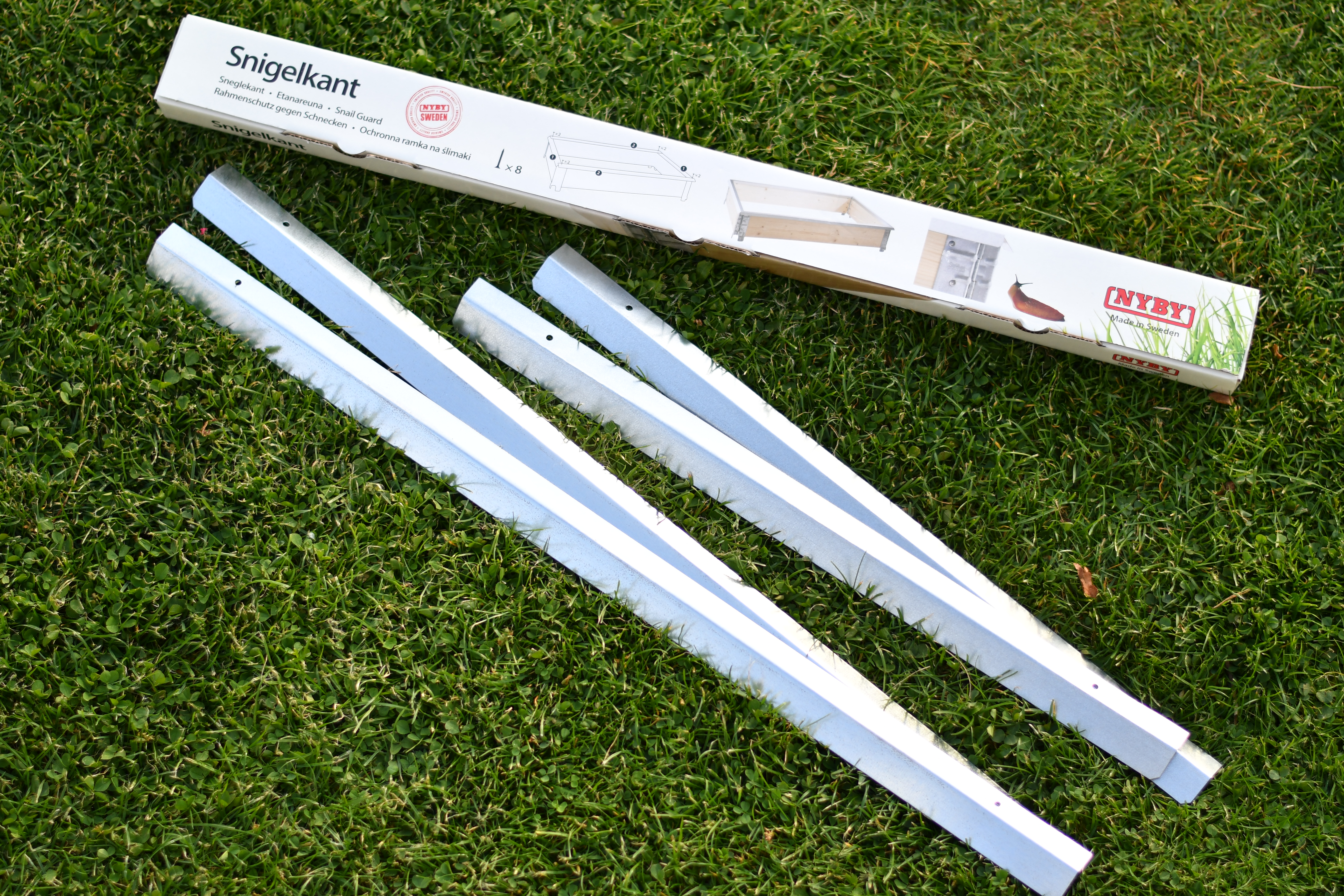 Snigelkant till planteringslåda 1200x800, 4 delar