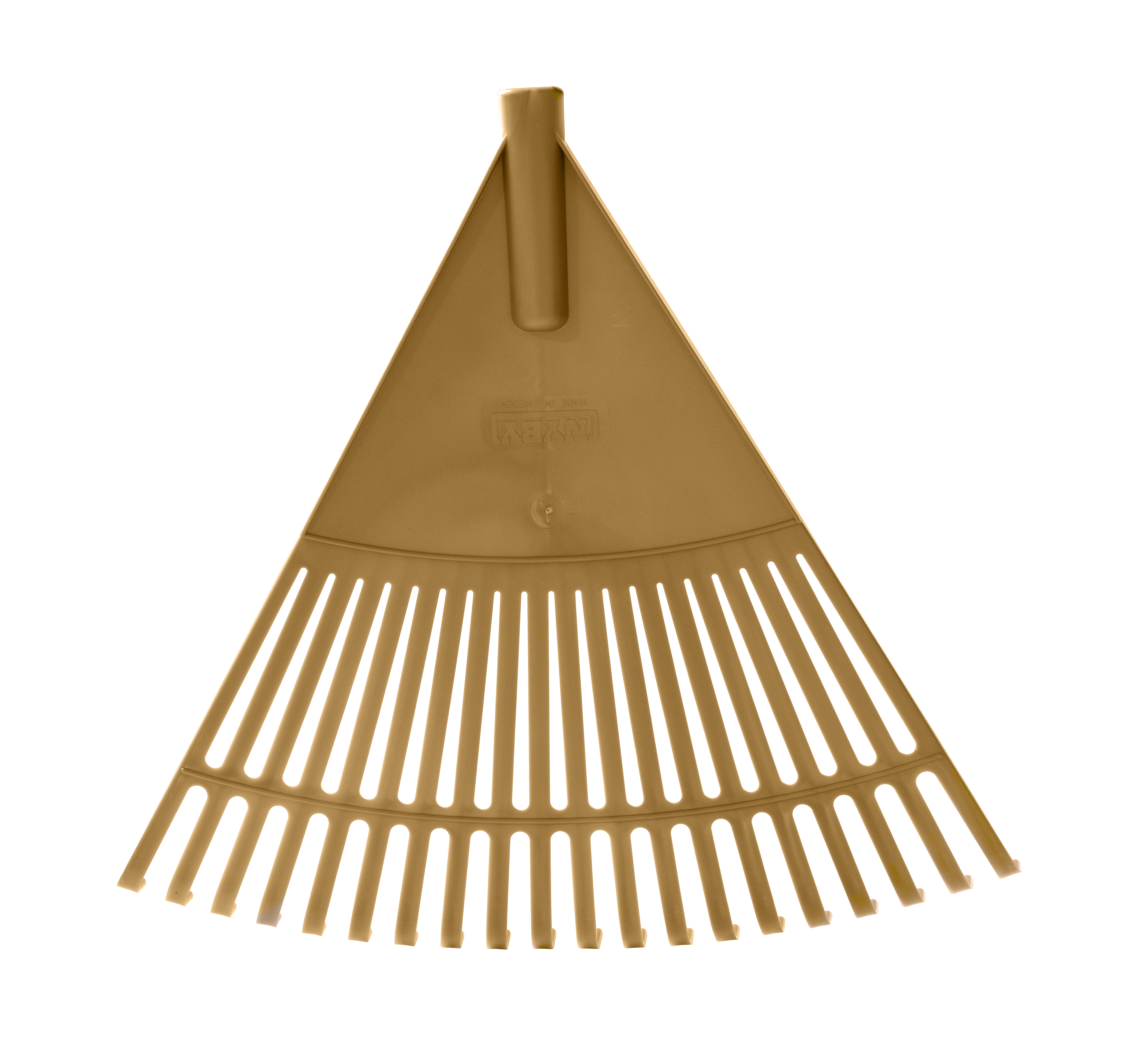 Lövräfsa Solfjäder huvud, Guld Recycled