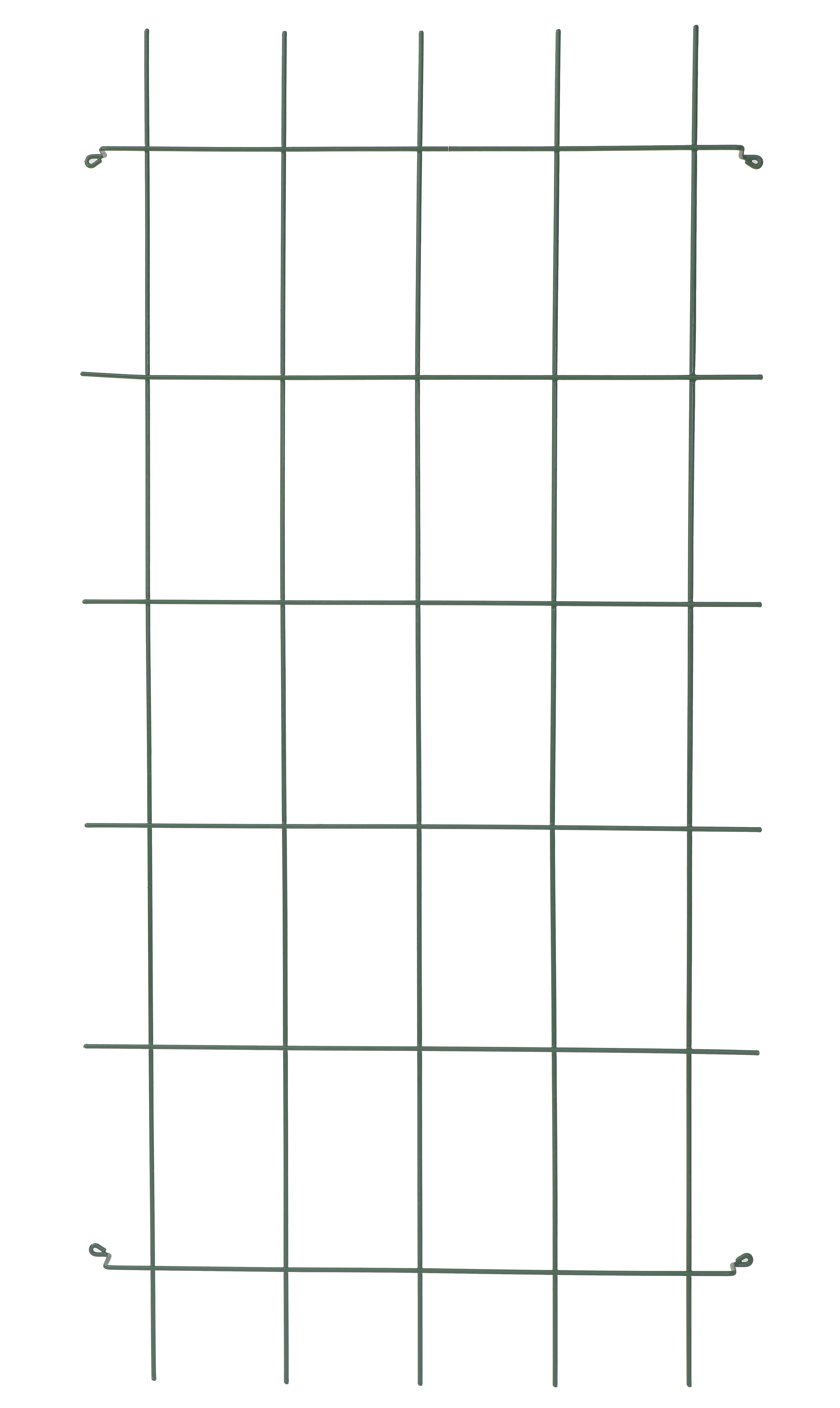 Trådspalje 20 rutor 75x150cm, Grön