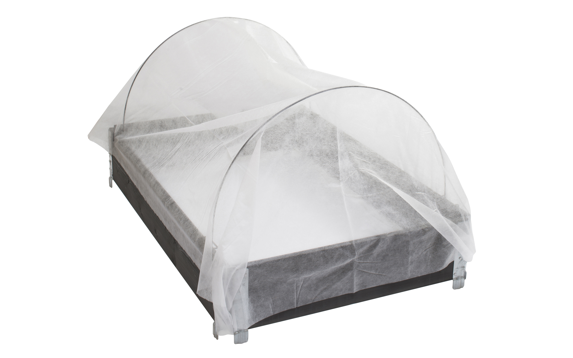 Båge för duk till planteringslåda, 1st, Svart