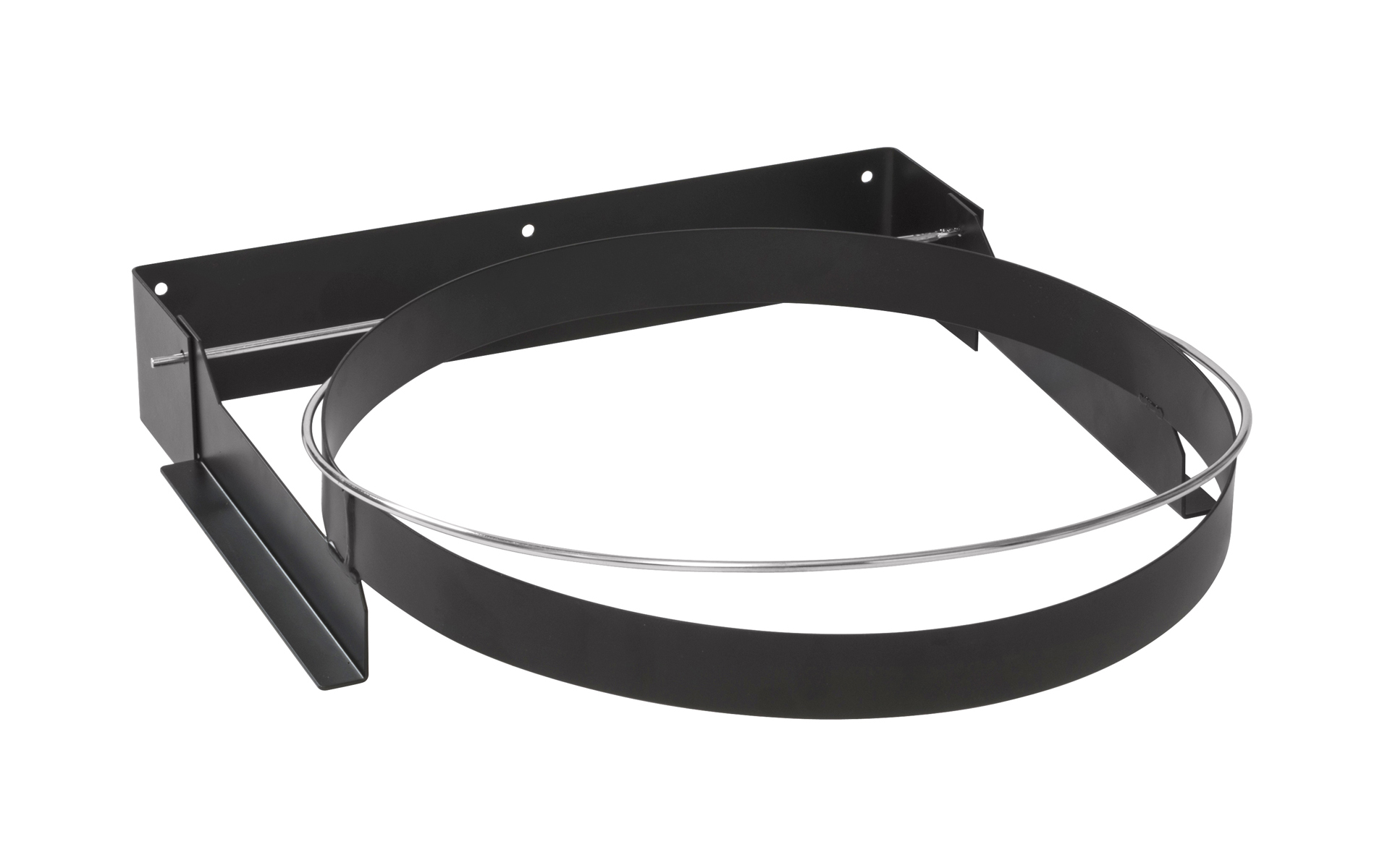 Sopställ vägg, Svart