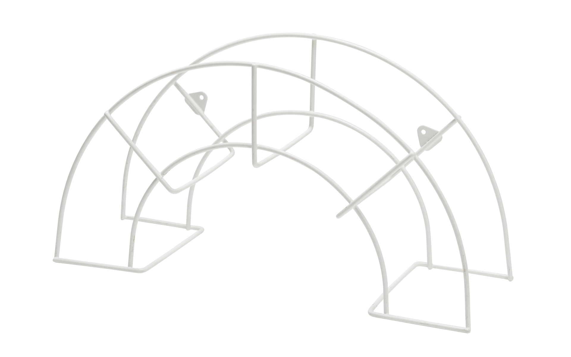 Slanghållare  60 m Vit