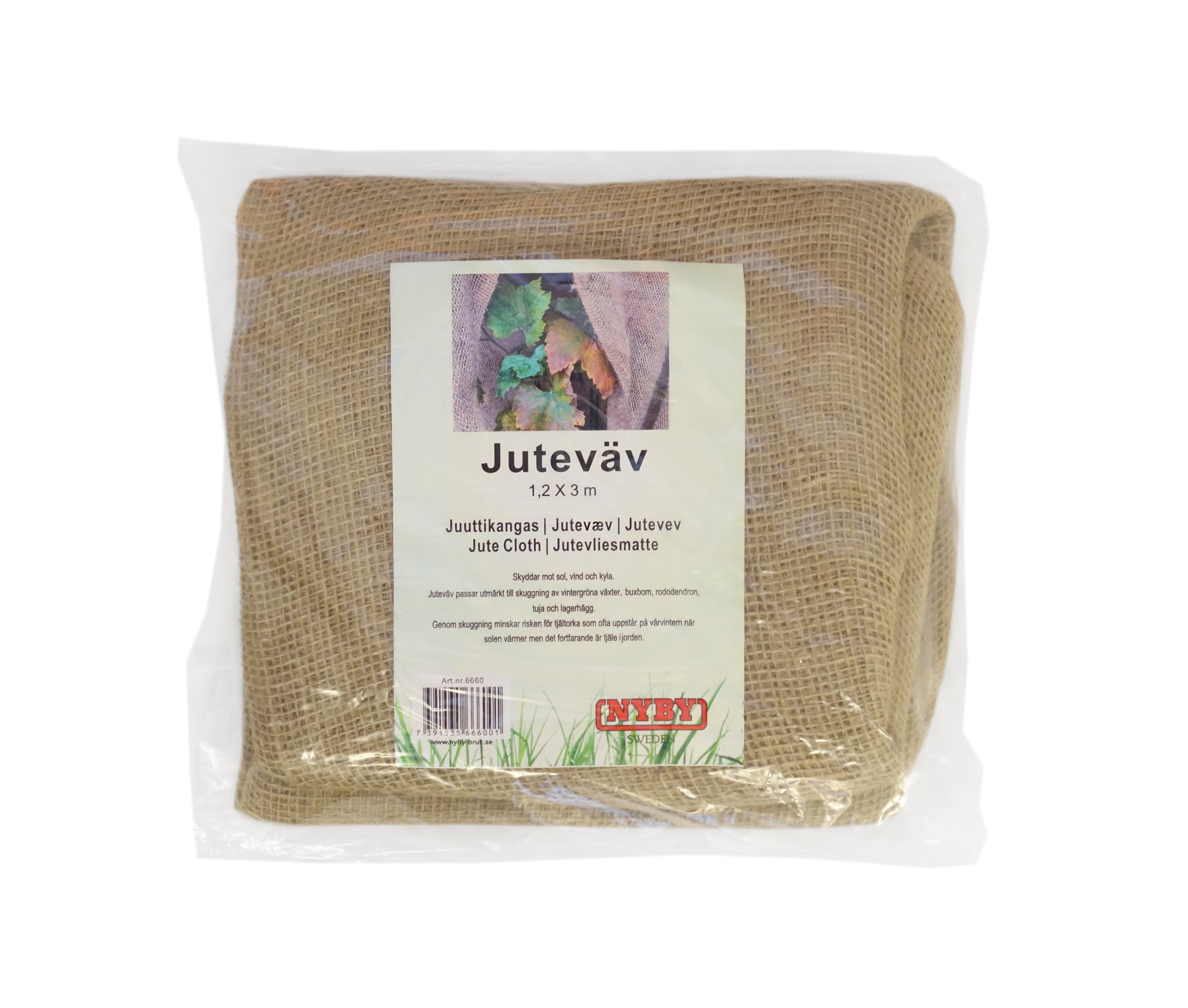 Juteväv 1,2x3 m Naturell