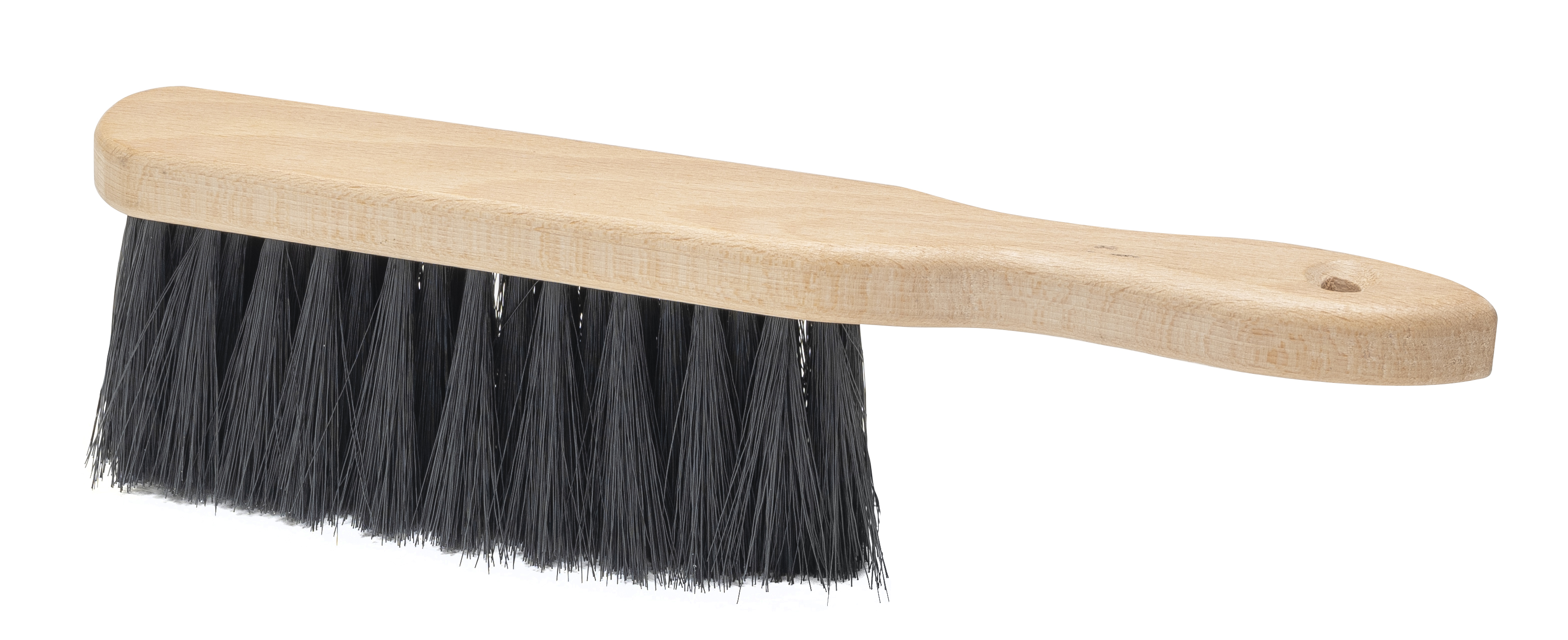 Handsopborste 30 cm, lackat träskaft