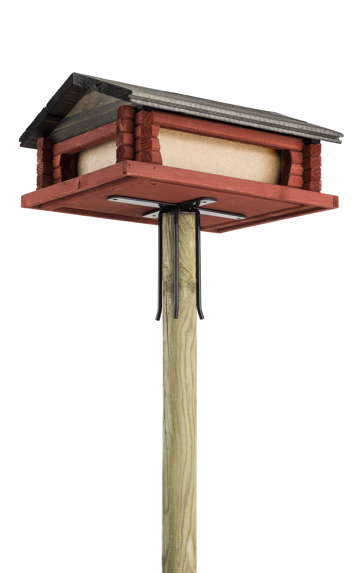 Fäste till fågelhus  Stor, 24x15cm, till Ø5cm