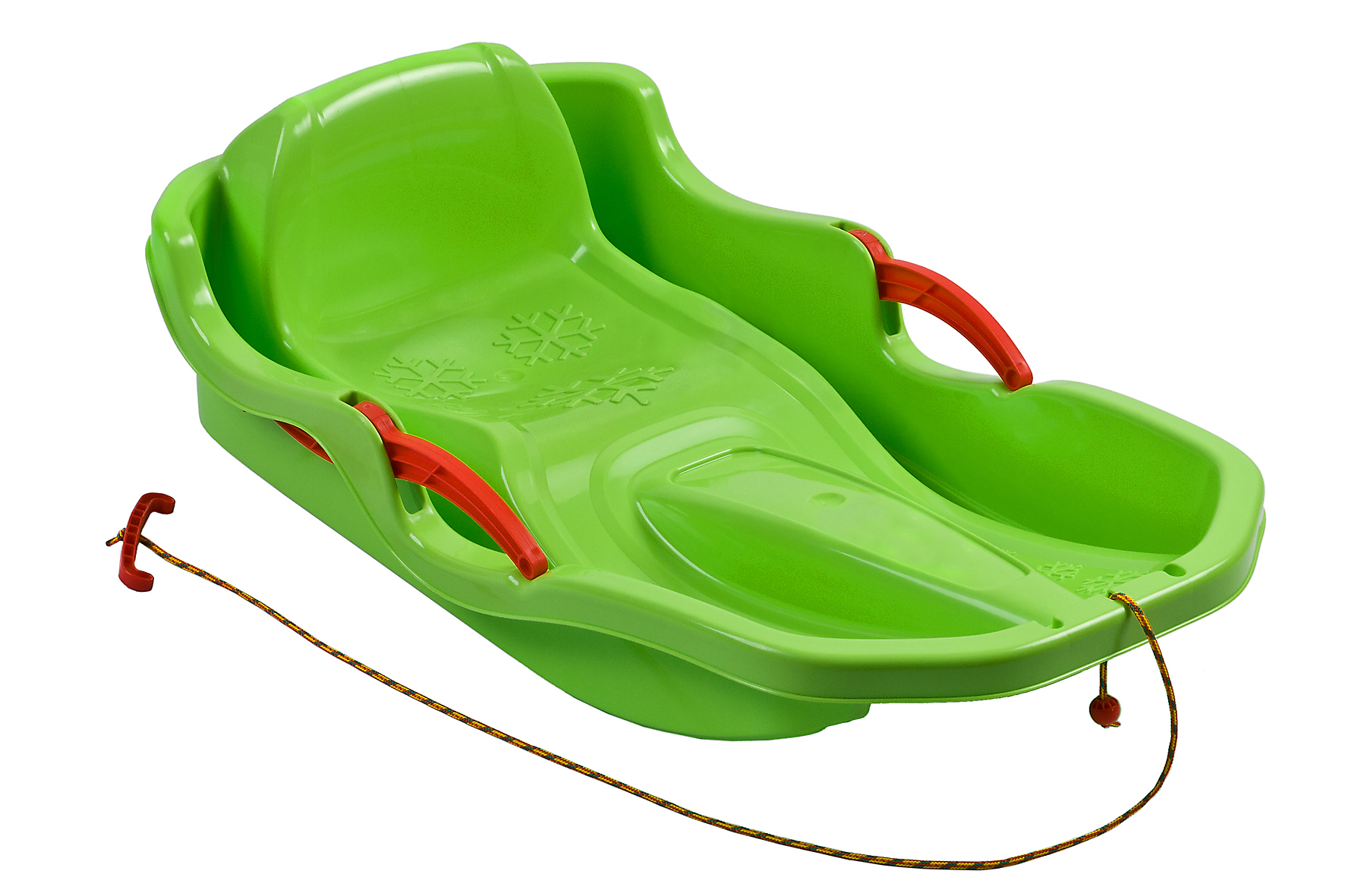 Pulka m dragsnöre inkl. broms mixade färger