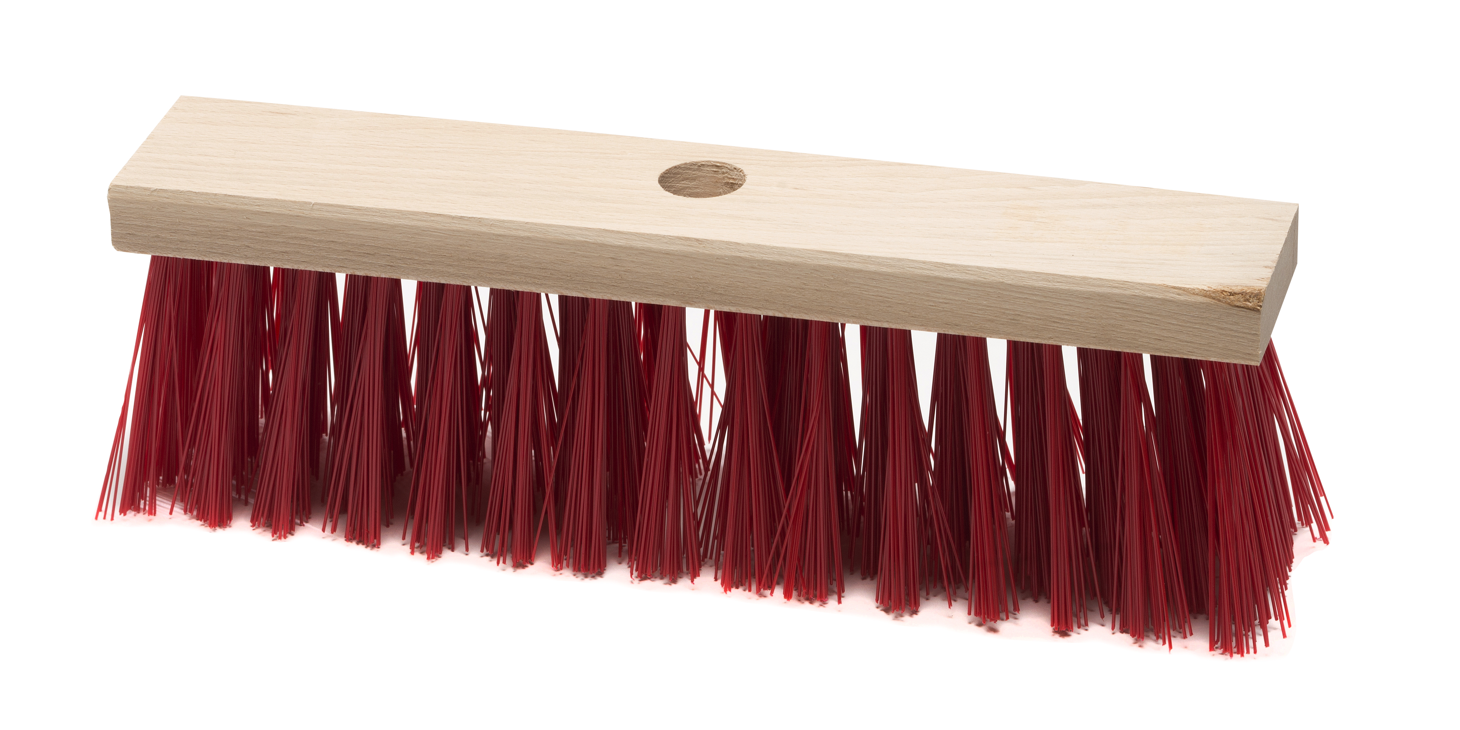 Stor Piassava 30cm Röd huvud