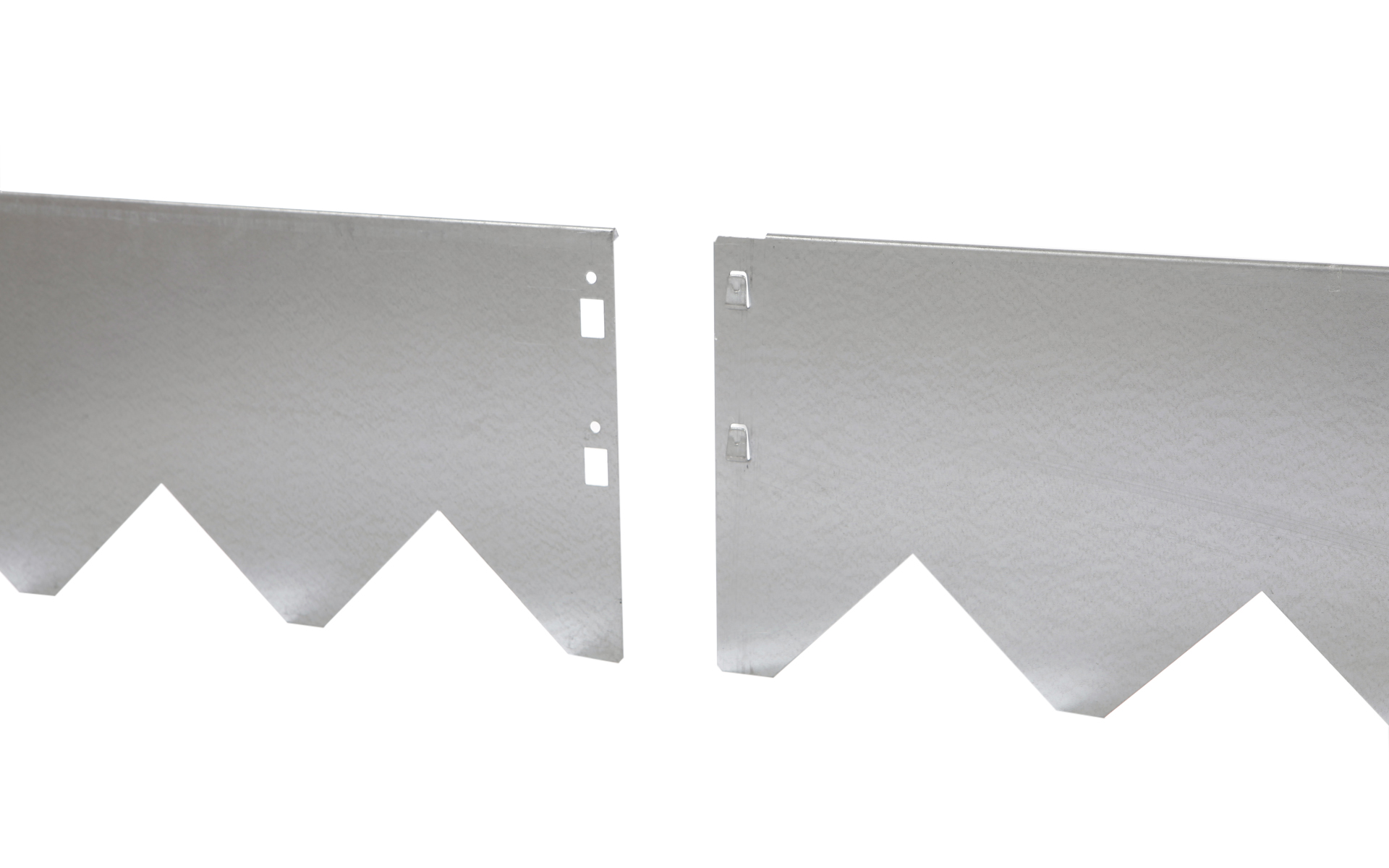 Trädgårdskant 1x175x1000mm ZINK