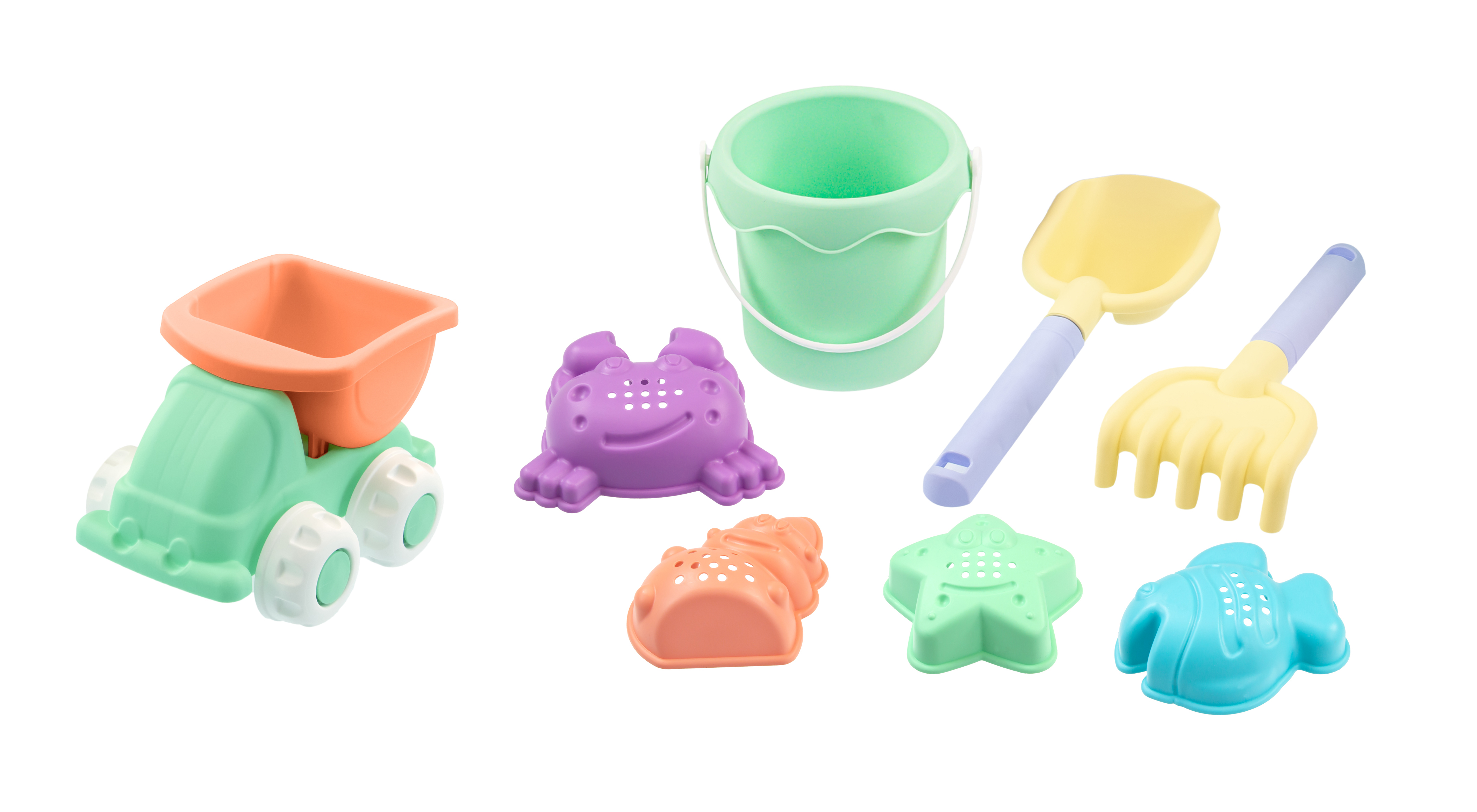 Sommarset med tippbil, 8-delar