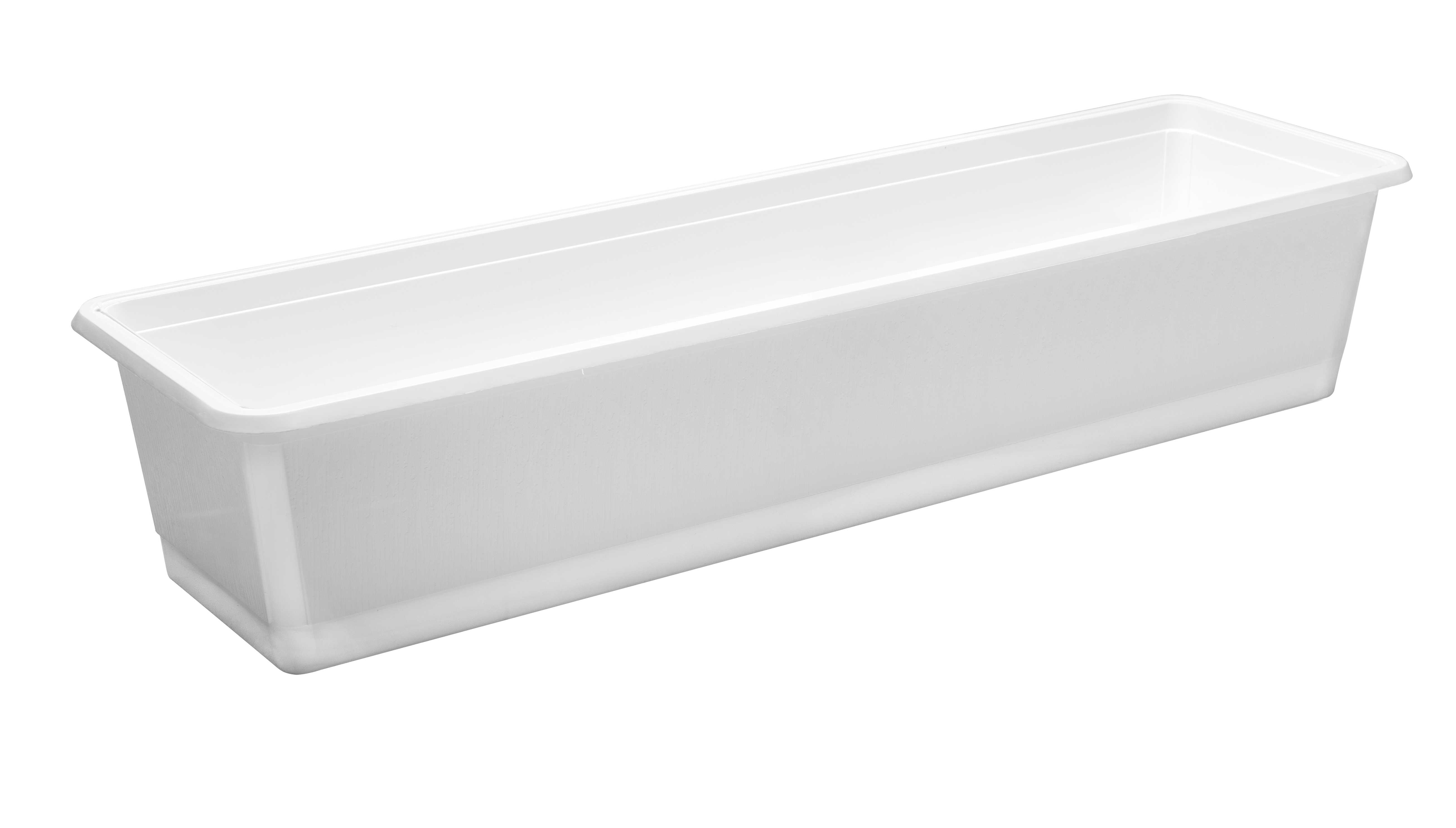 Blomlåda Plast 70 cm Vit