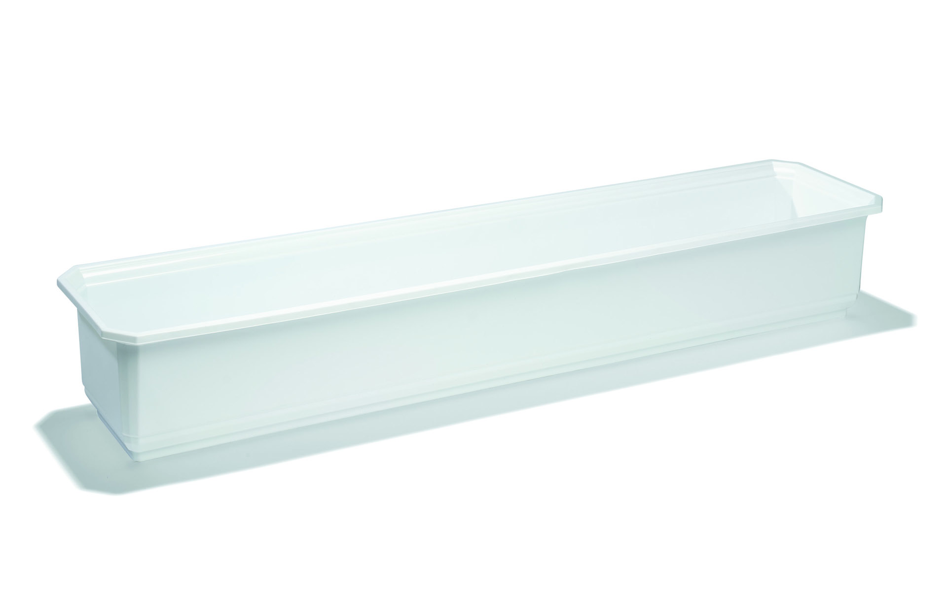 Blomlåda Plast 50 cm Vit