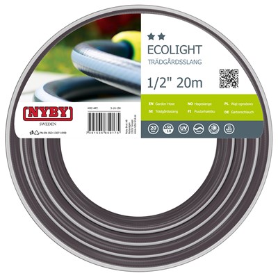 Trädgårdsslang Ecolight 20m 1/2"