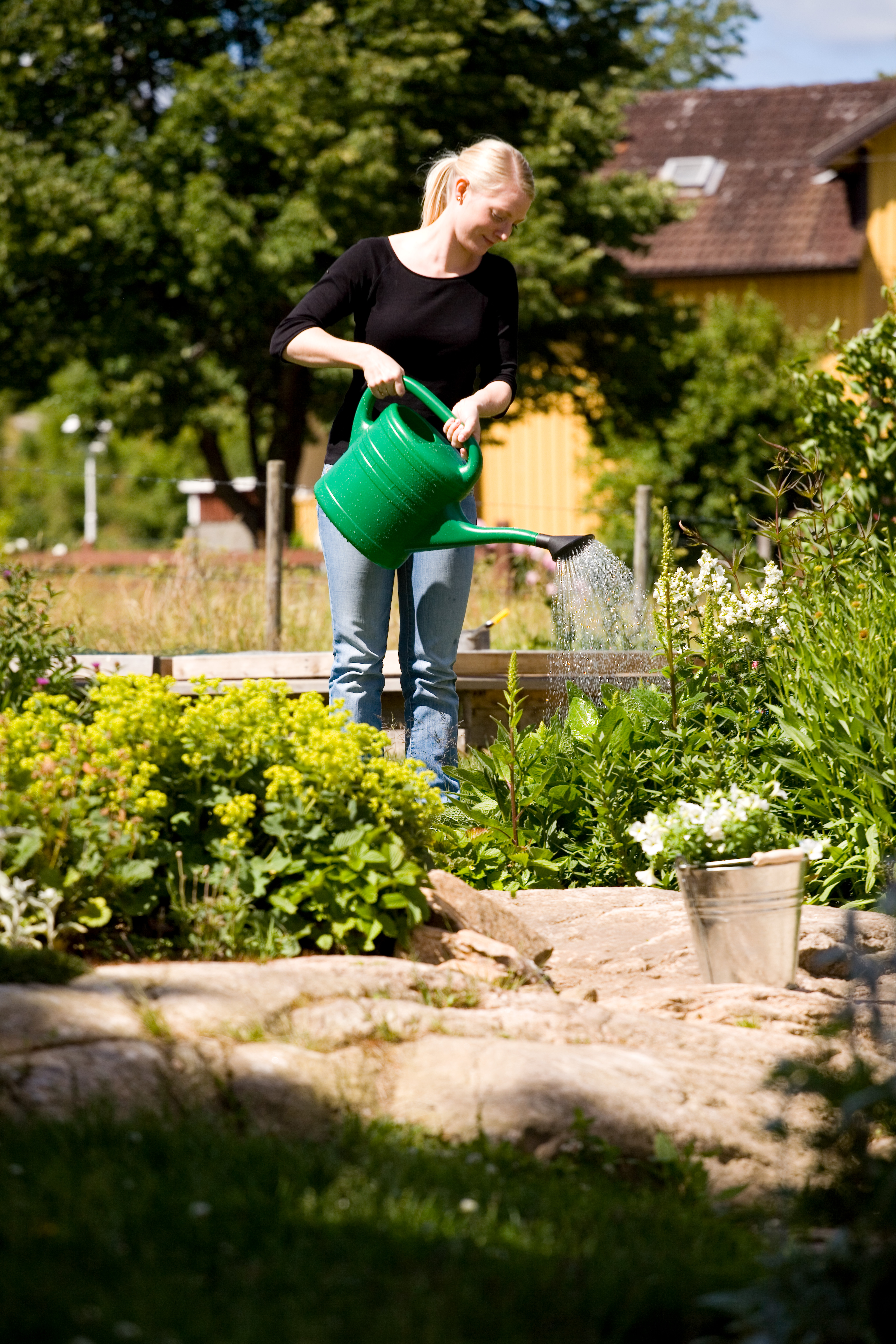 Vattenkanna 10 l Grön