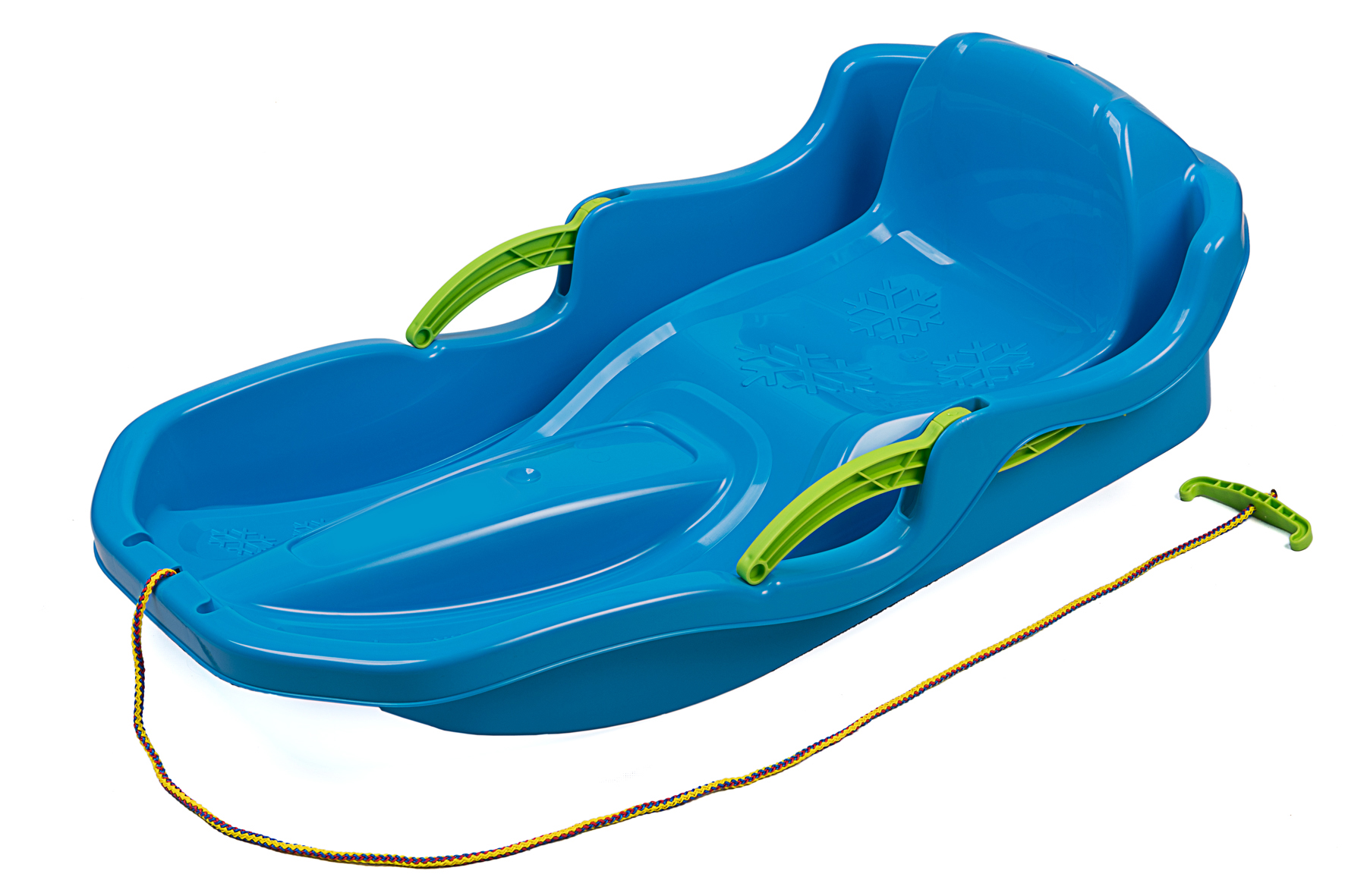 Pulka m dragsnöre inkl. broms mixade färger