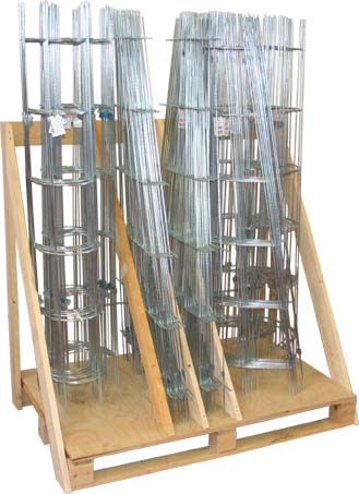 Skyltställ Trådspalje Zink, 60 st