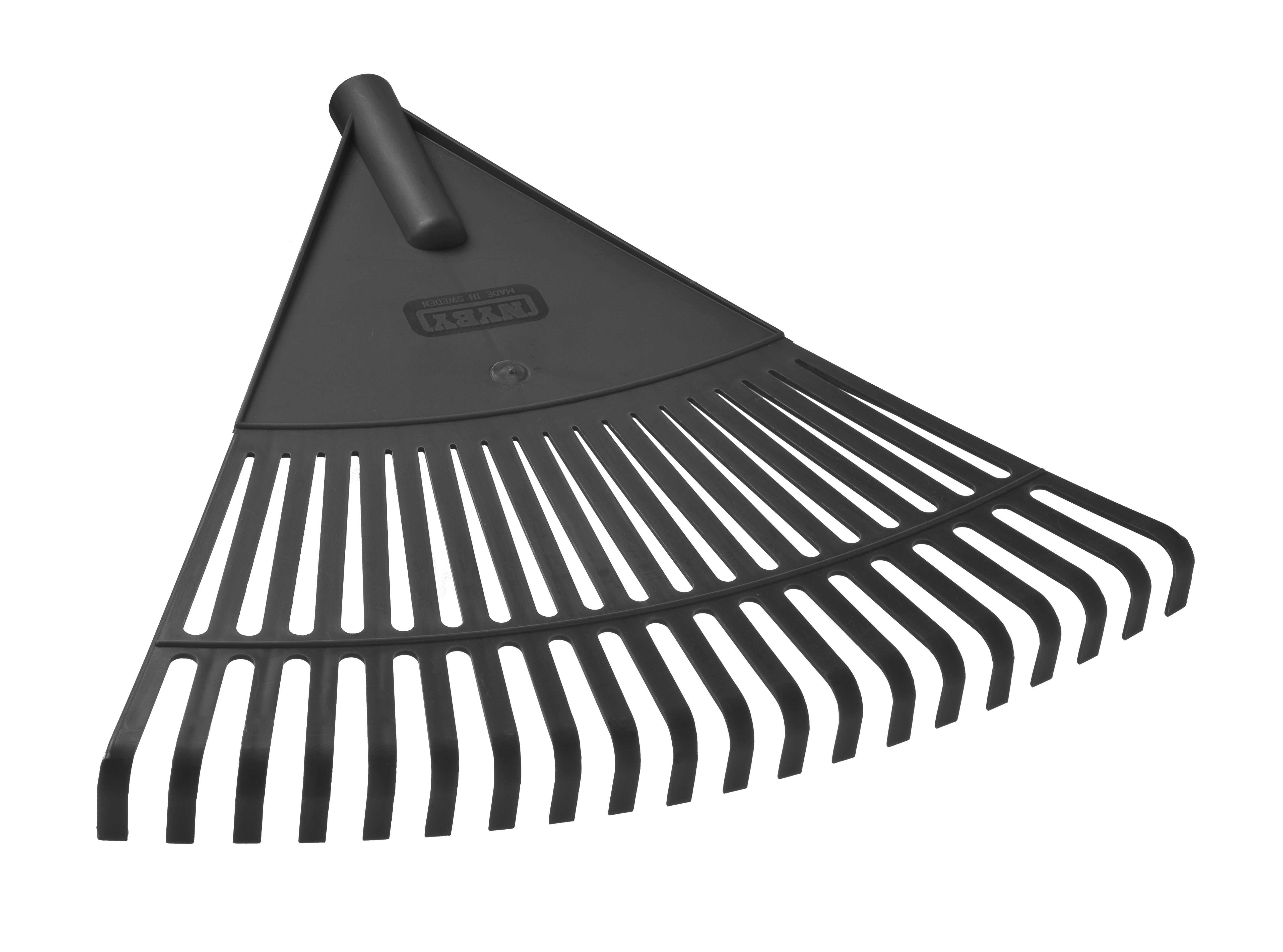 Lövräfsa Solfjäder huvud, Svart Recycled