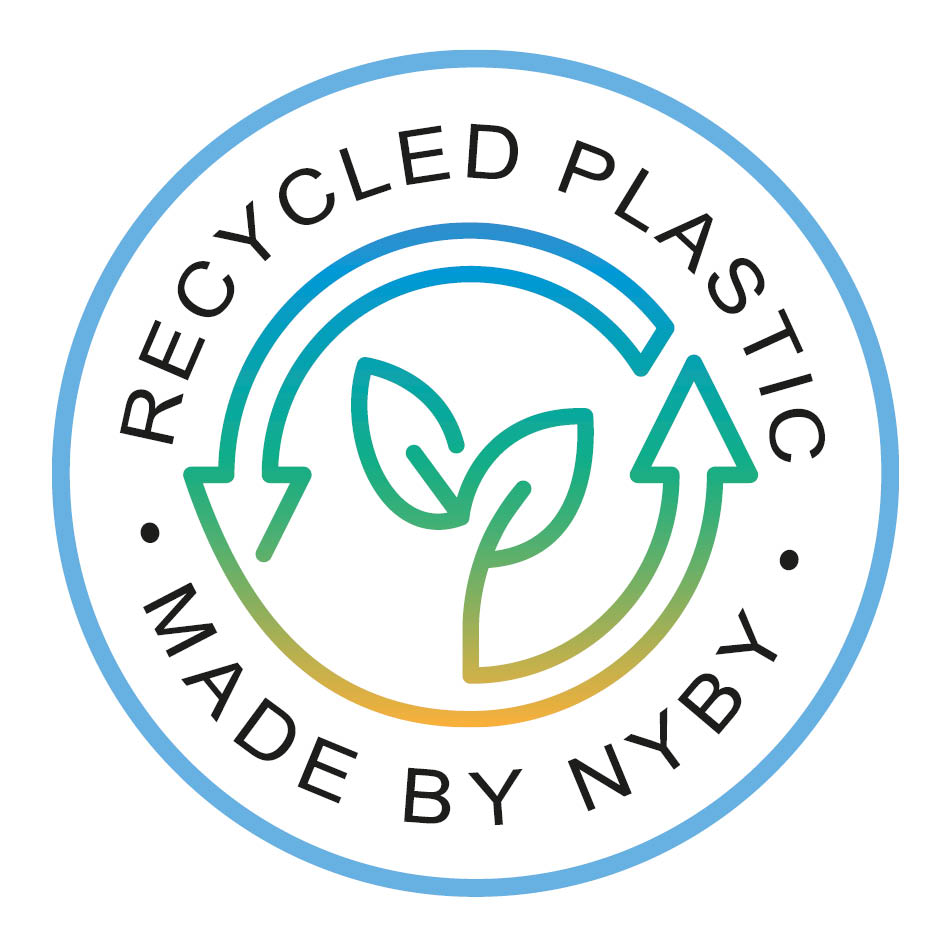 Lövkorg Ergo 55 l, Svart Recycled