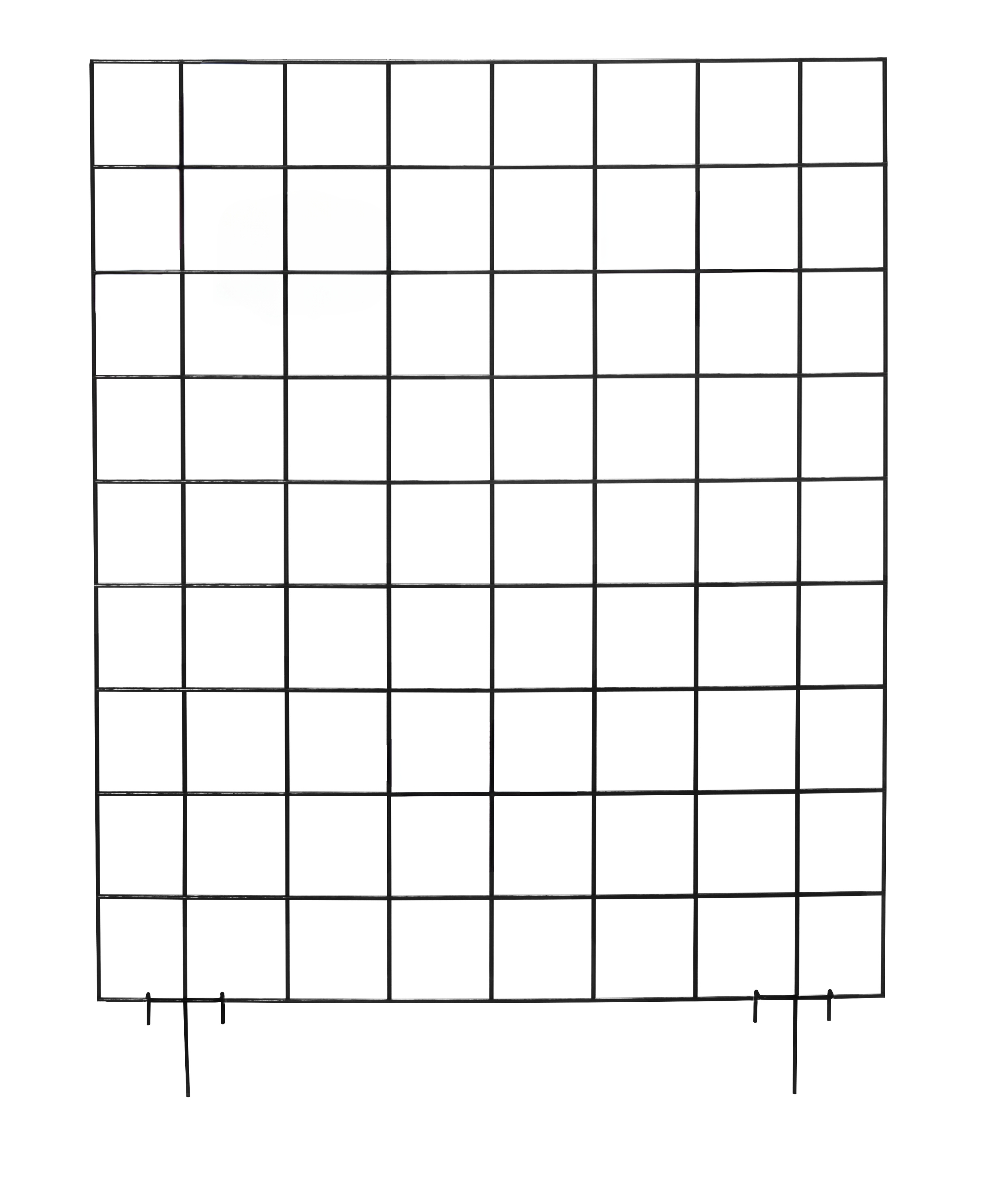 Spaljé till planteringslåda 80x100cm, Svart
