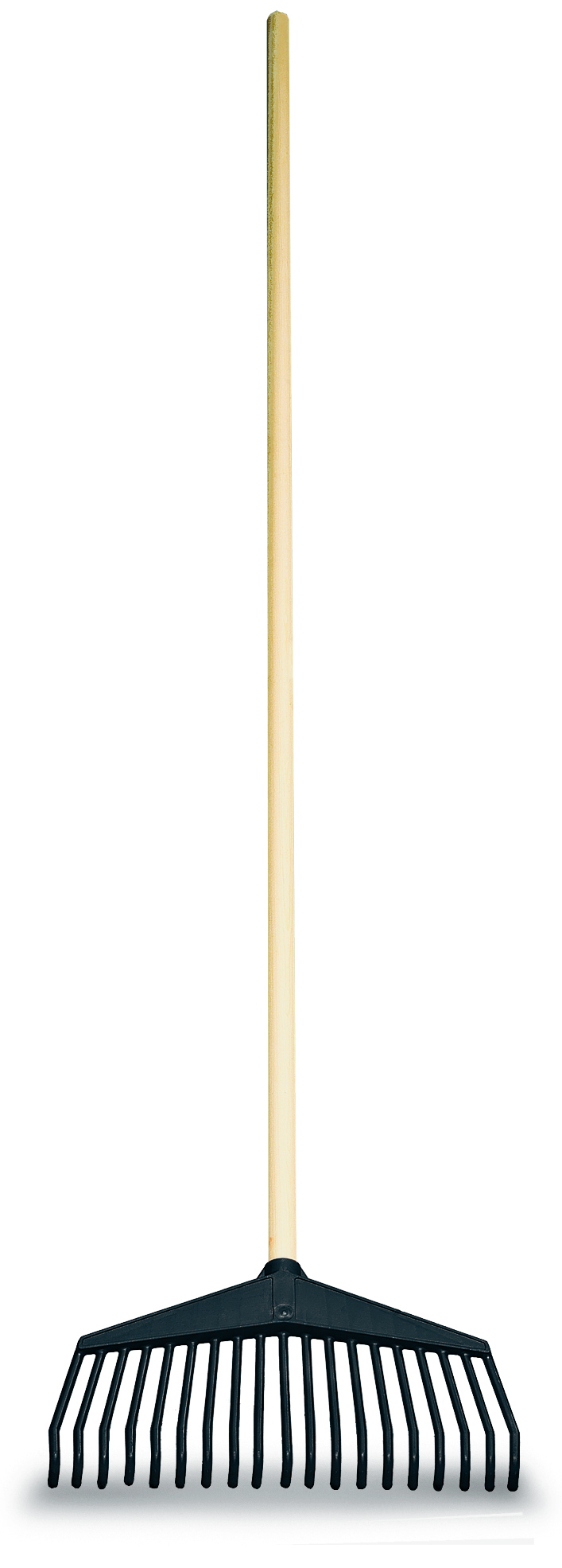 Lövräfsa, Recycled inkl skaft Svart