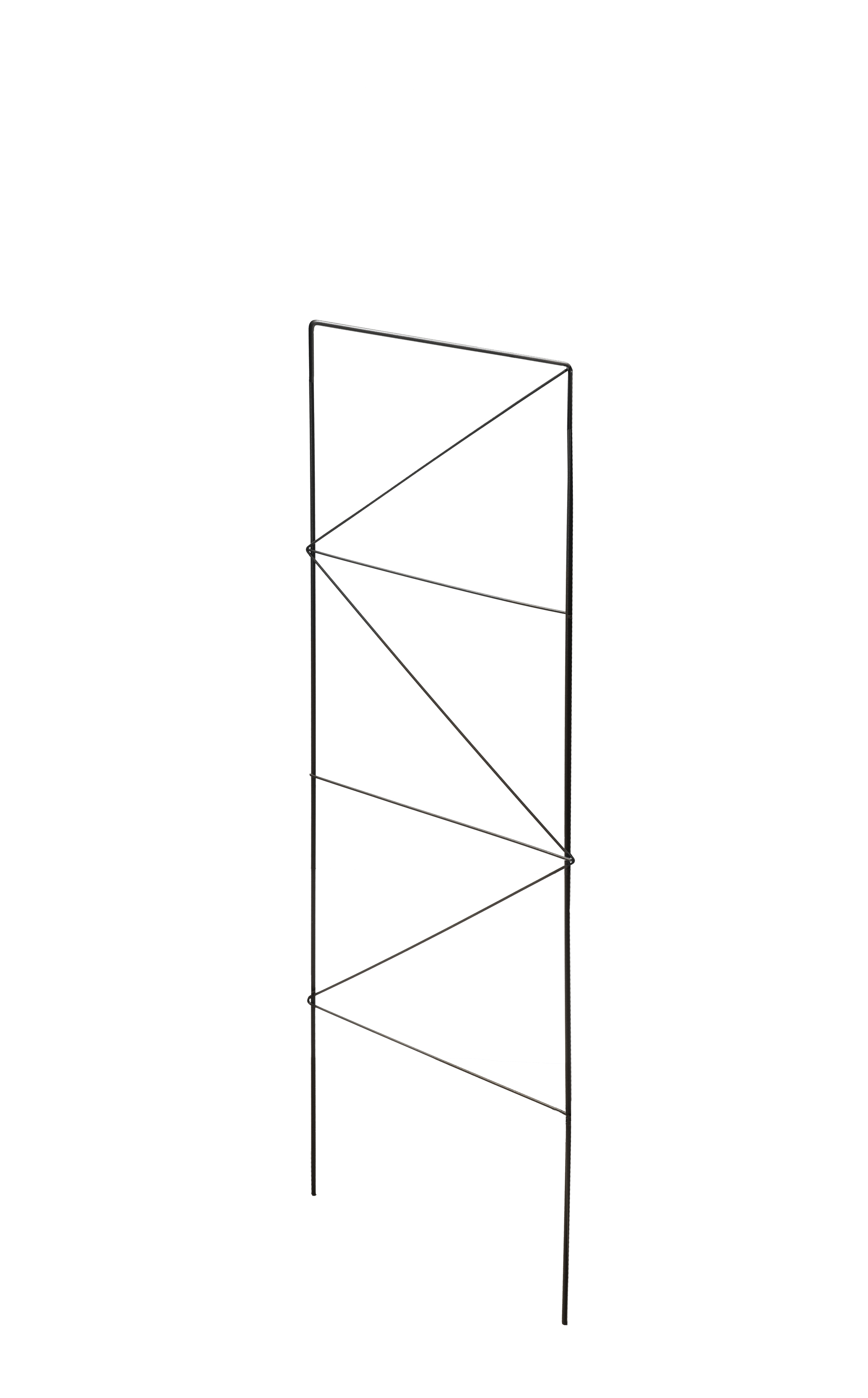 Hög krukspaljé, 24x84 cm, svart