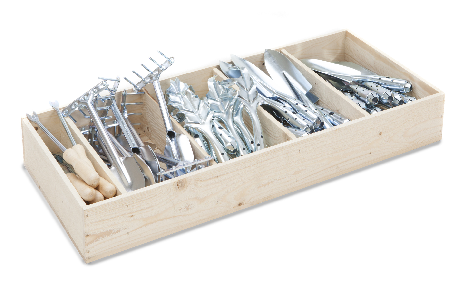 Handredskap 50st, Trädisplay, Zink