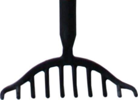 Rosenkratta huvud svart