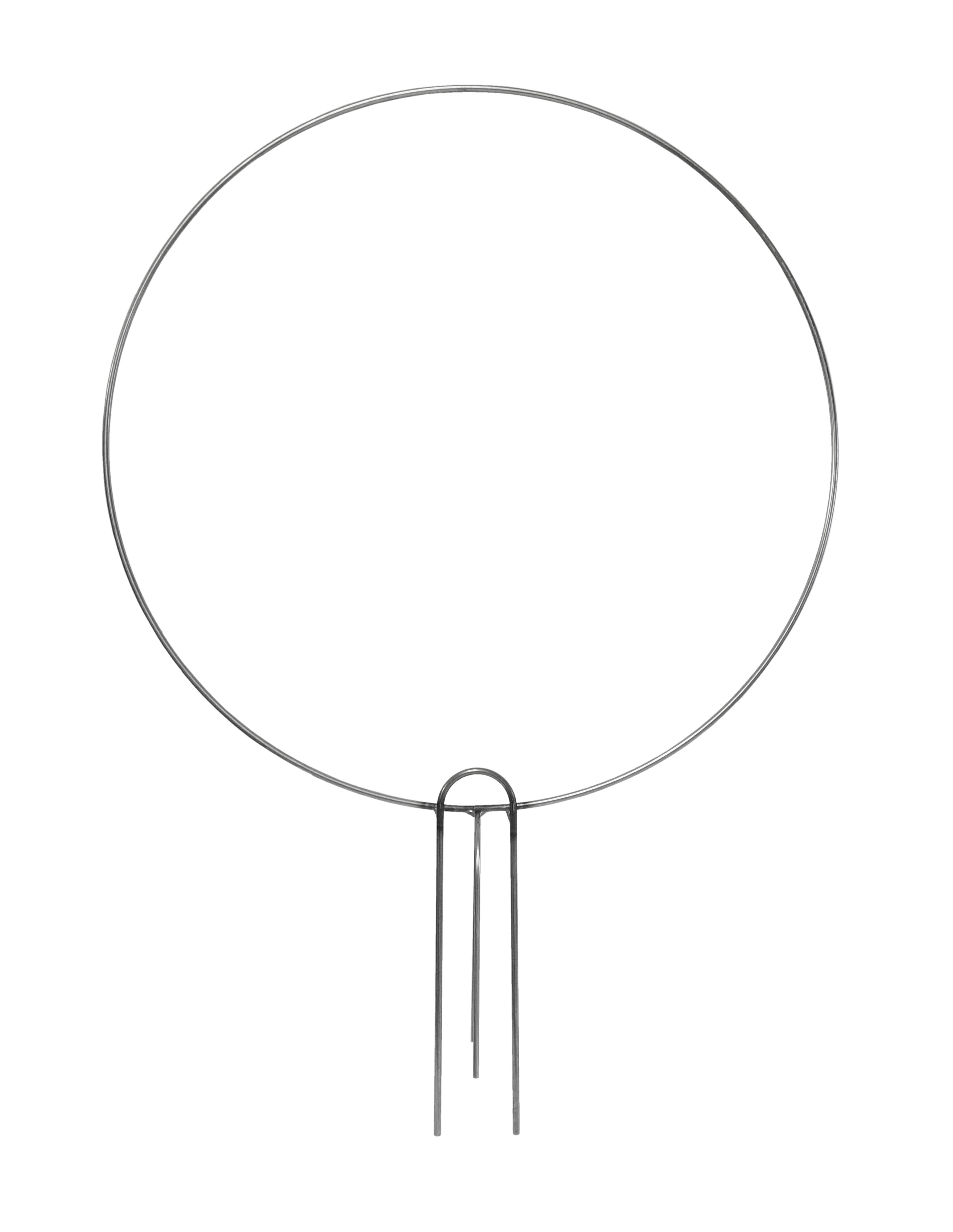 Krukspaljé, rund  Ø40cm H57cm, stabilt fäste Obh