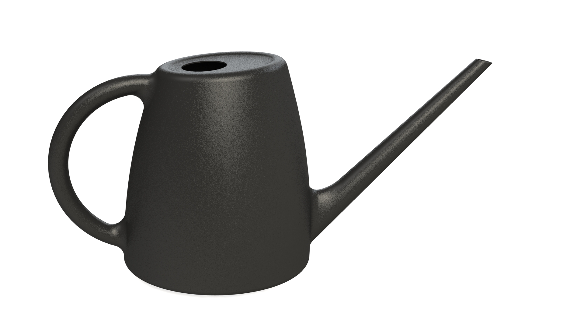 Vattenkanna Alex 2 l,  Svart Recycled