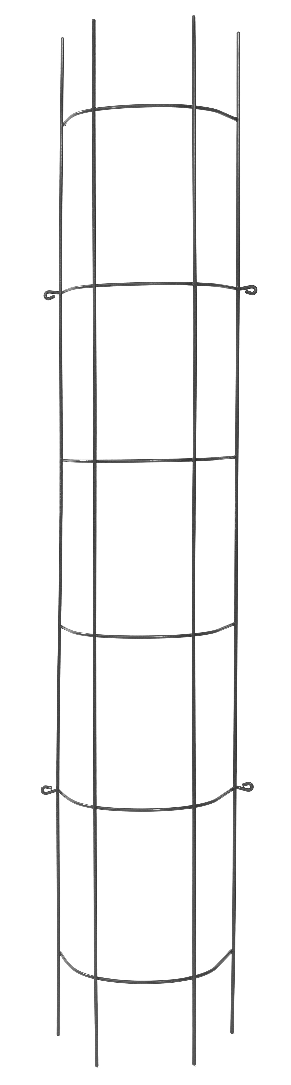 Trådspalje, Stuprör, 25x150cm, Svart