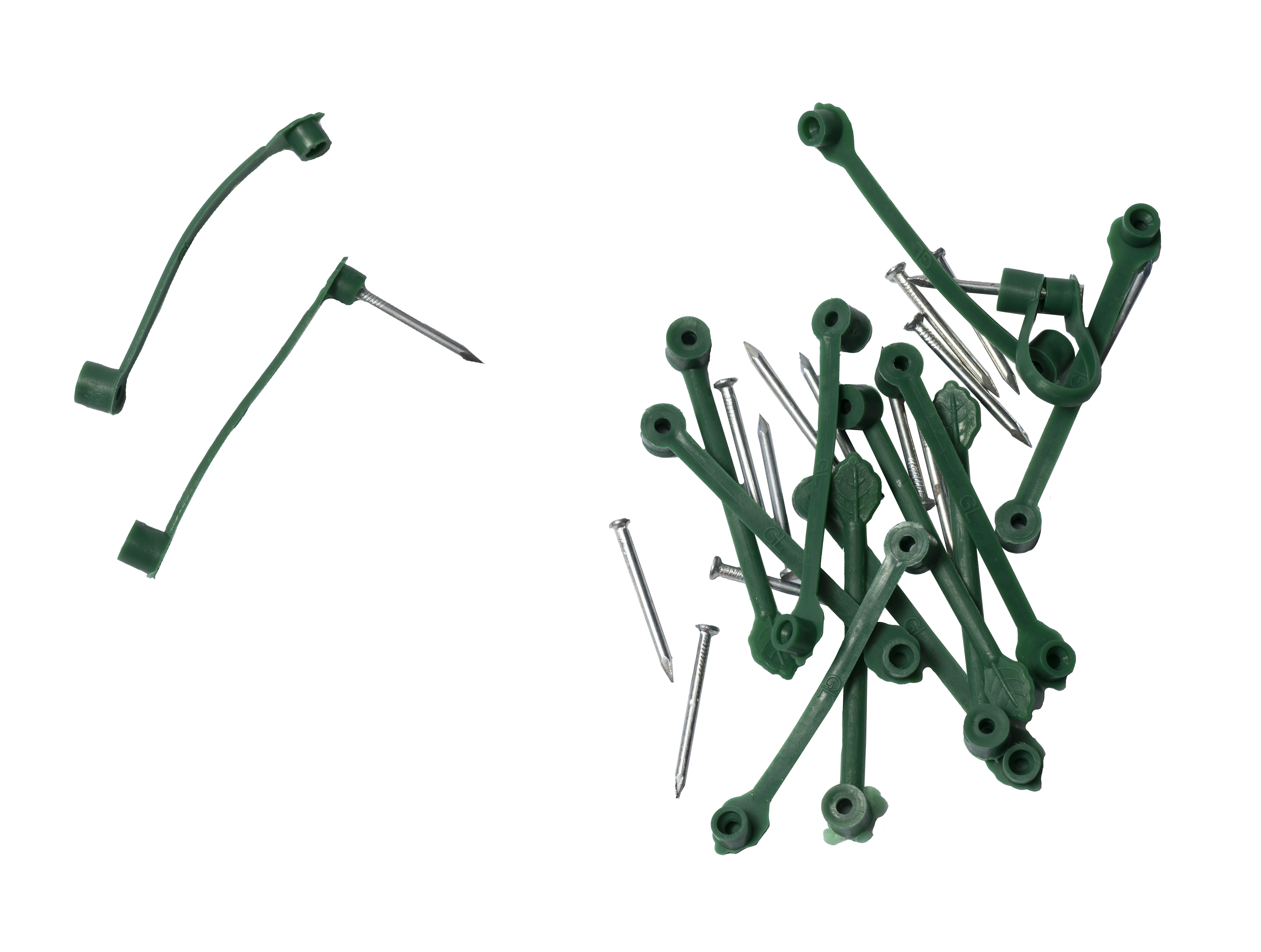 Krokar inkl. stålspik. 15st/påse