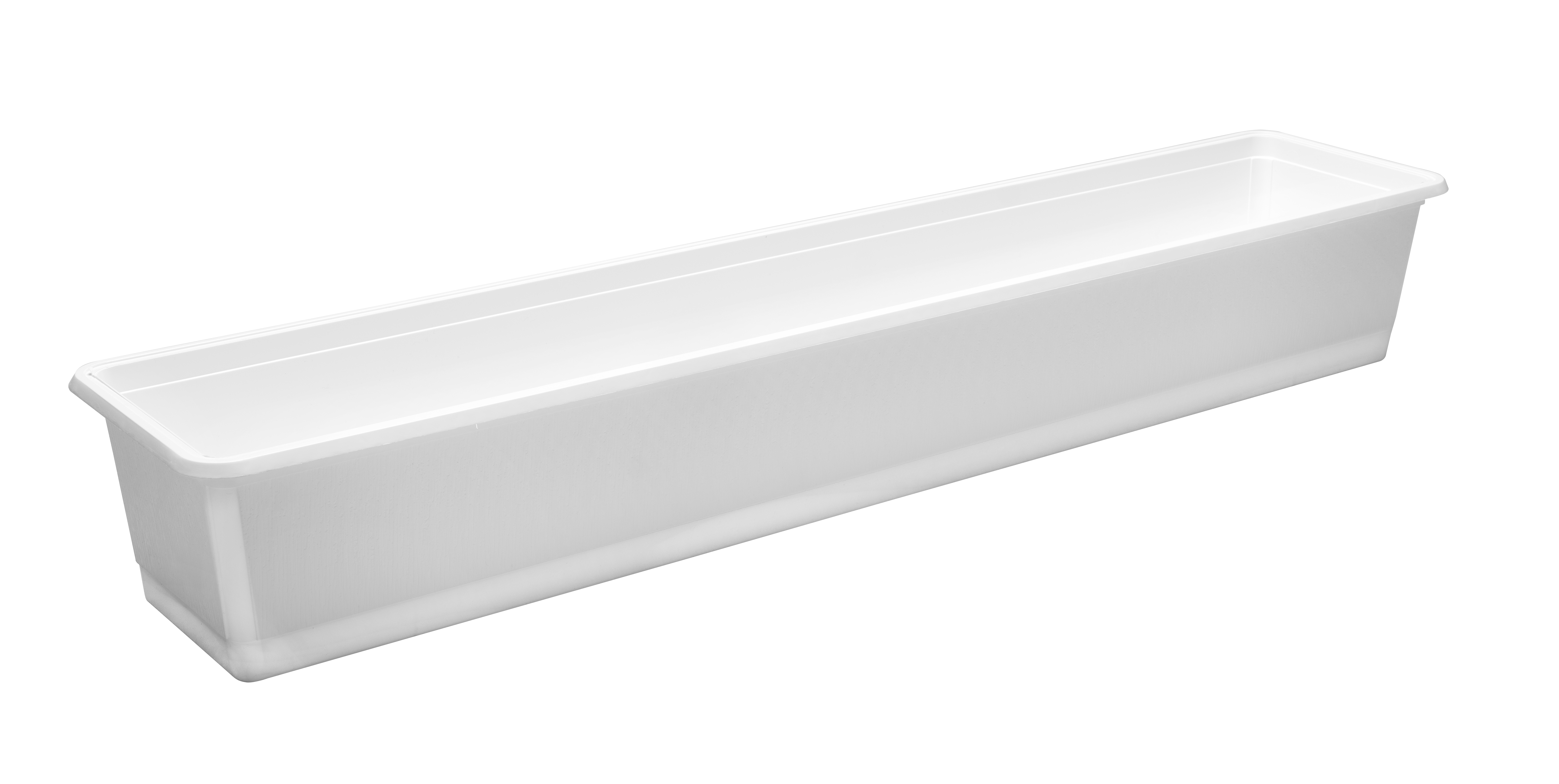 Blomlåda Plast 90 cm Vit