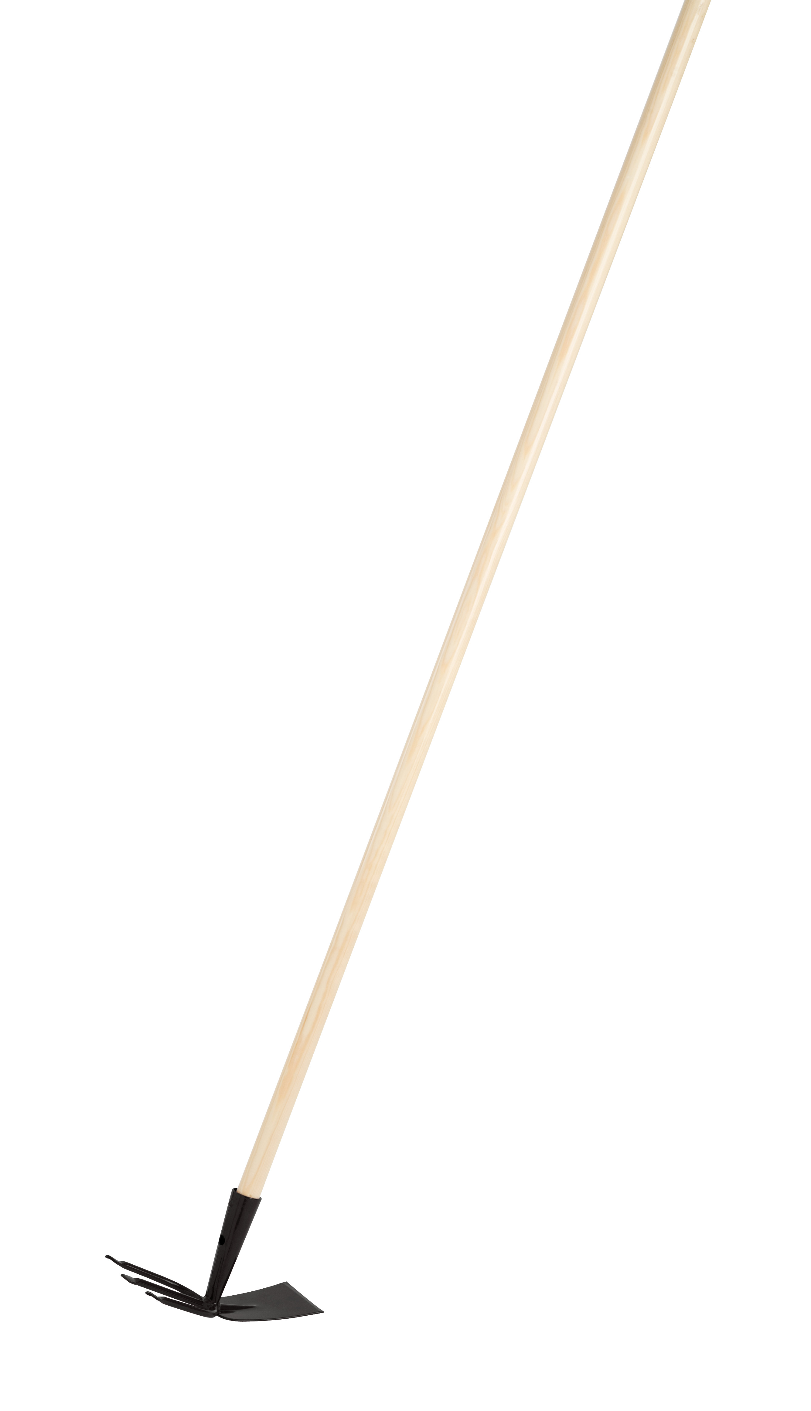 Rabatthacka 10cm, inkl. lackat skaft