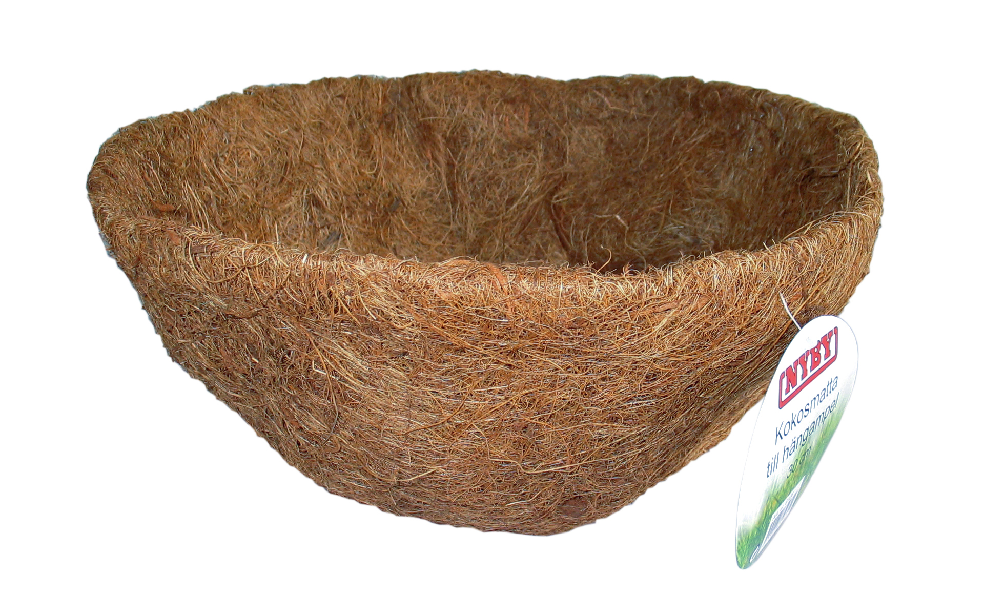 Kokosmatta hängampel 25cm