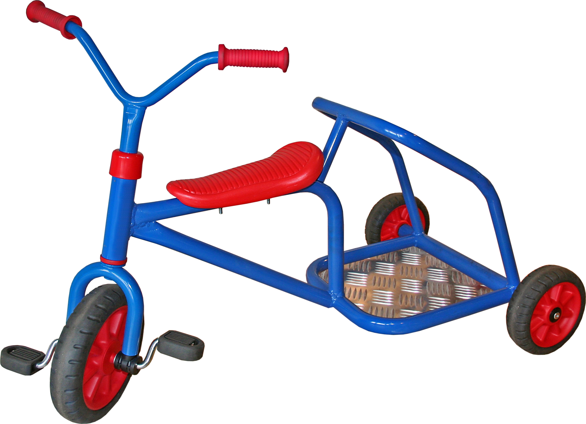 Trehjuling med ståplatta