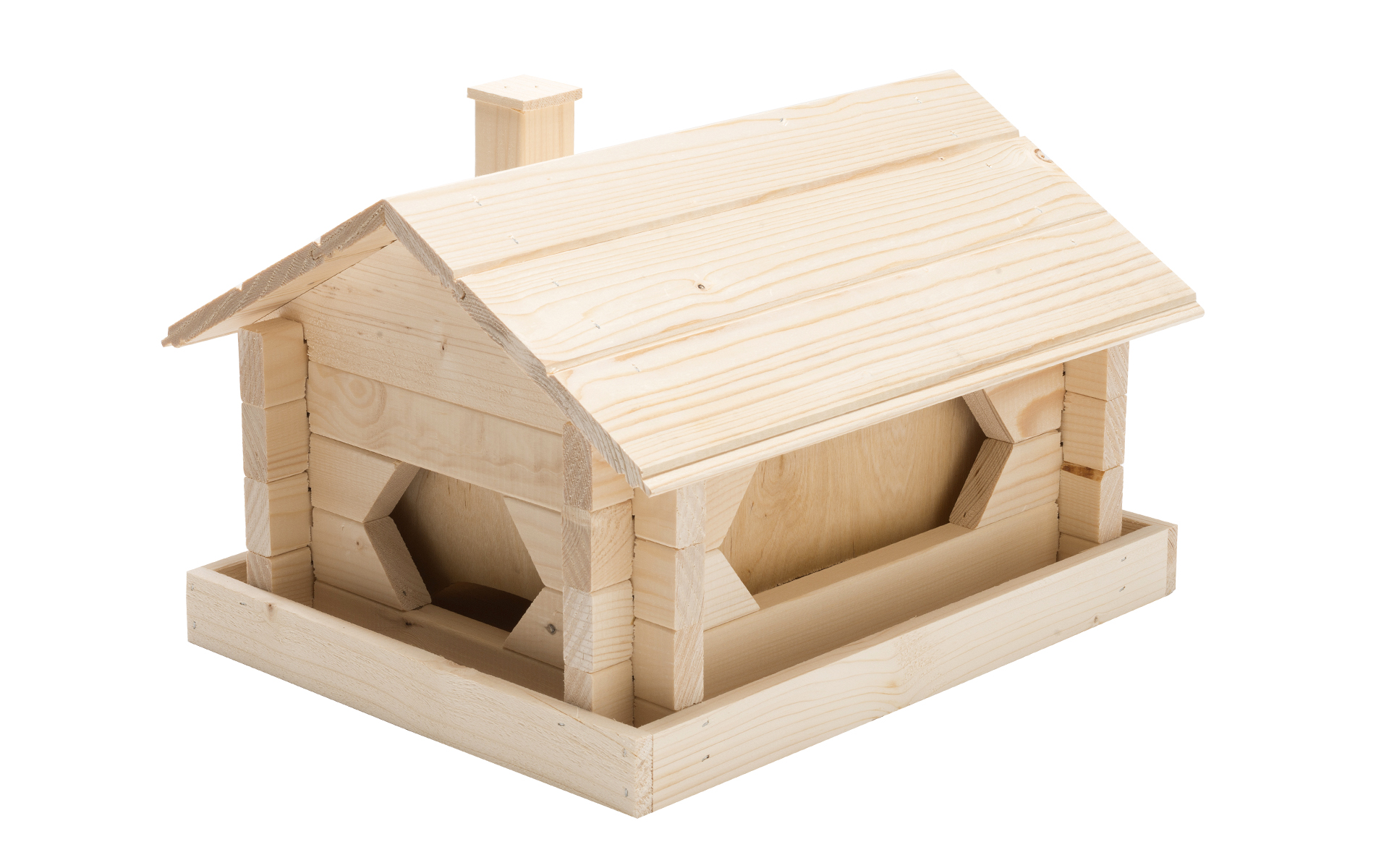 Fågelbord, Jätte 40x31x26cm, Natur