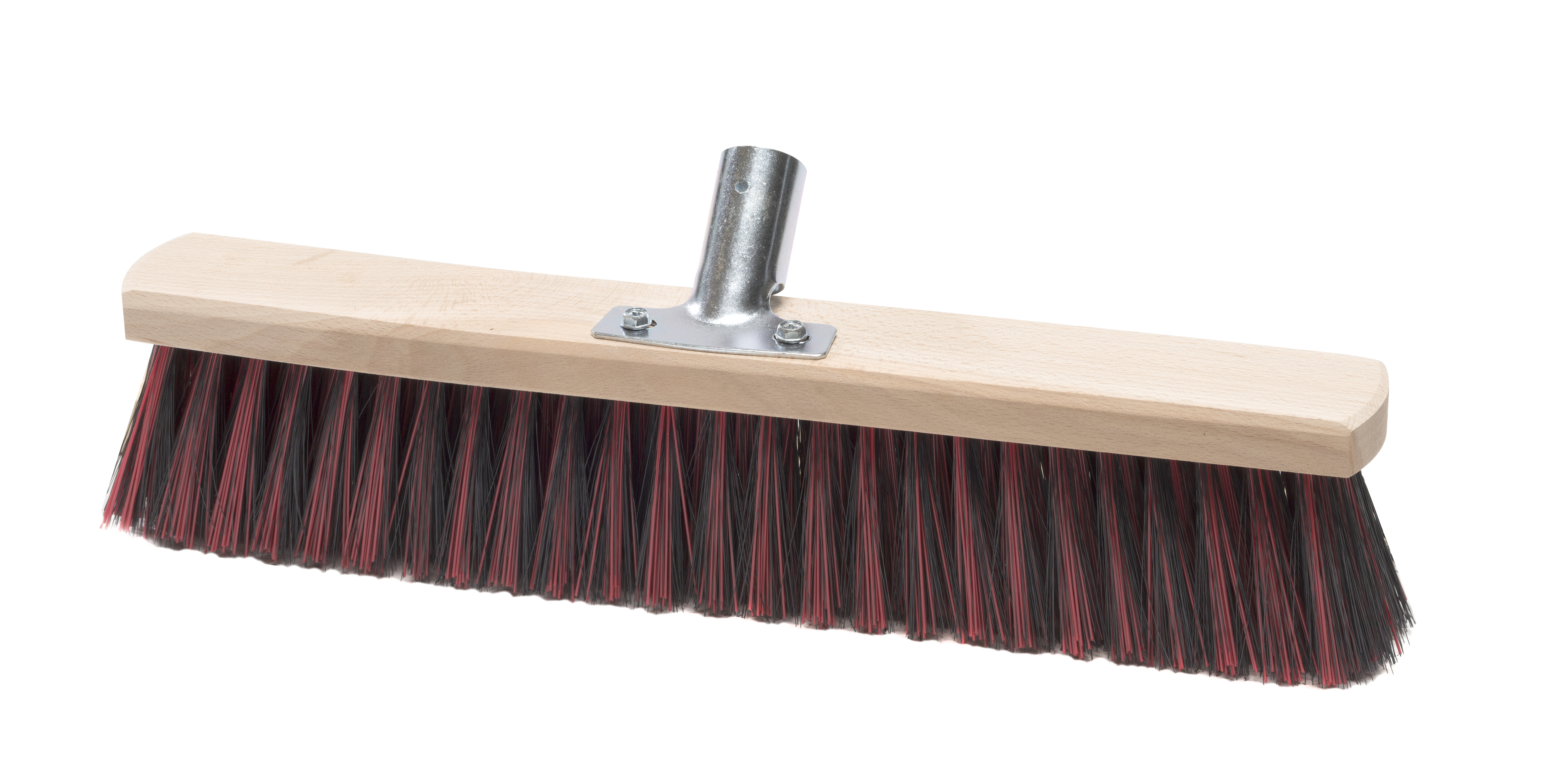 Kvasthuvud 40 cm inkl stålbeslag, Röd/Svart