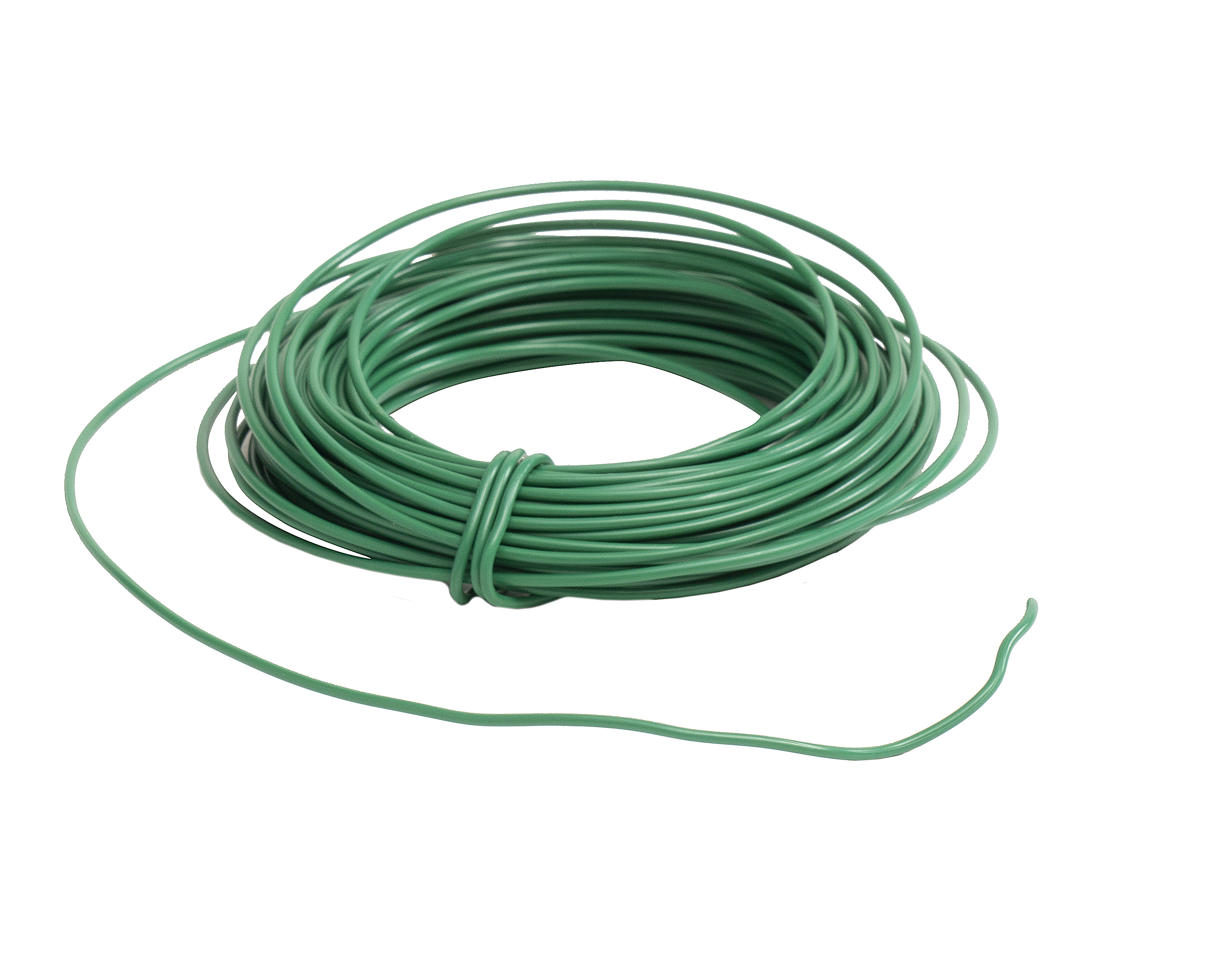 Spaljetråd, grov ø 2mm x15m, Grön