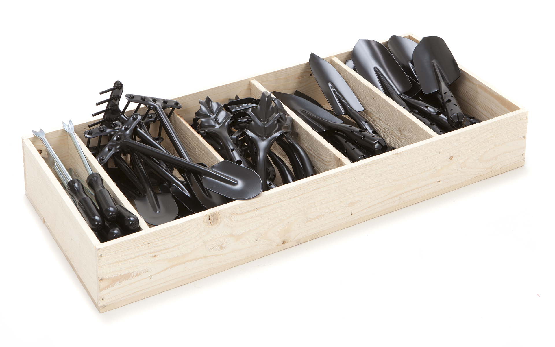 Handredskap 50st, Trädisplay, Svart